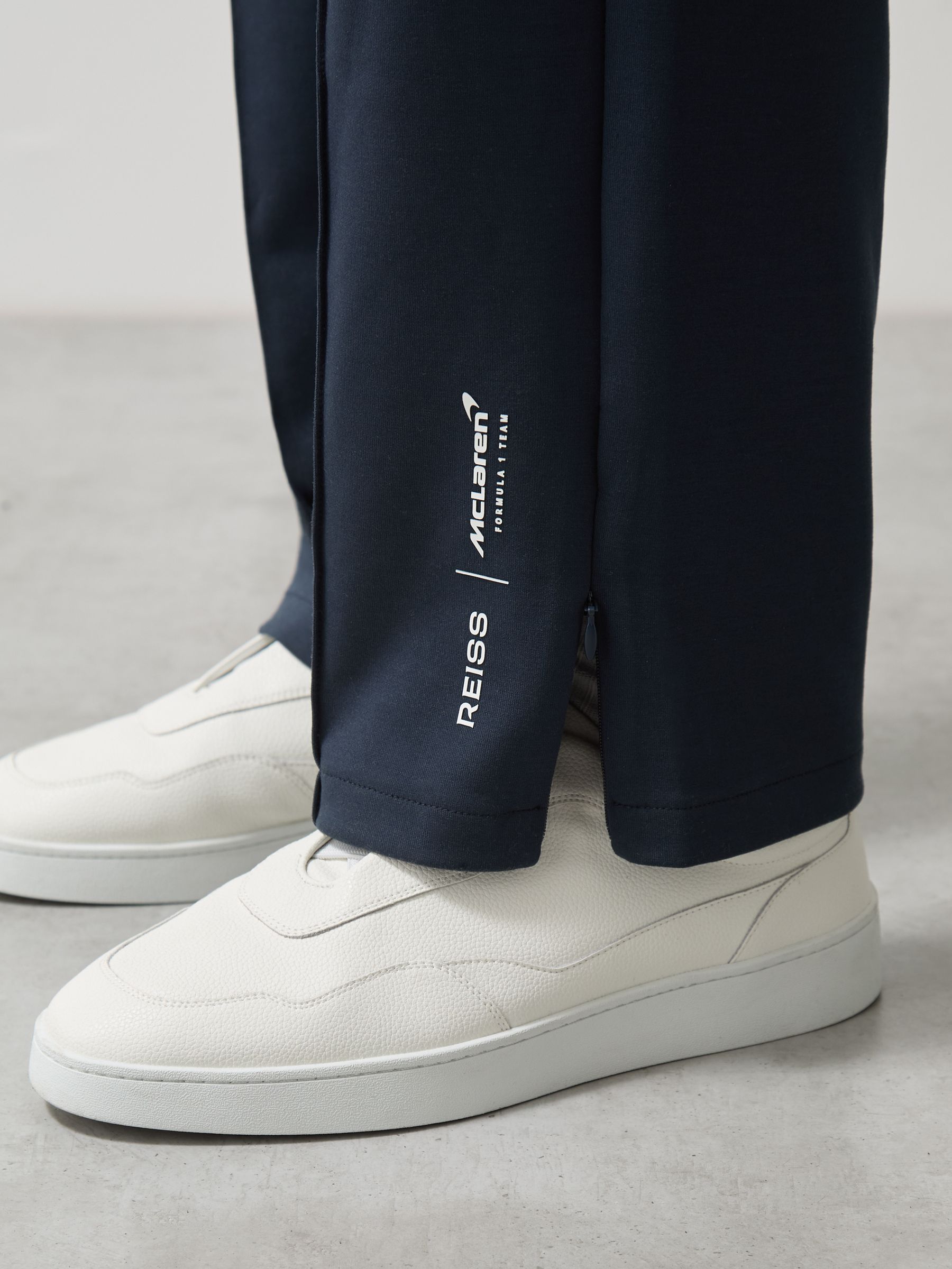 McLaren F1 Team Interlock Joggers in Airforce Blue - Image 6 of 8