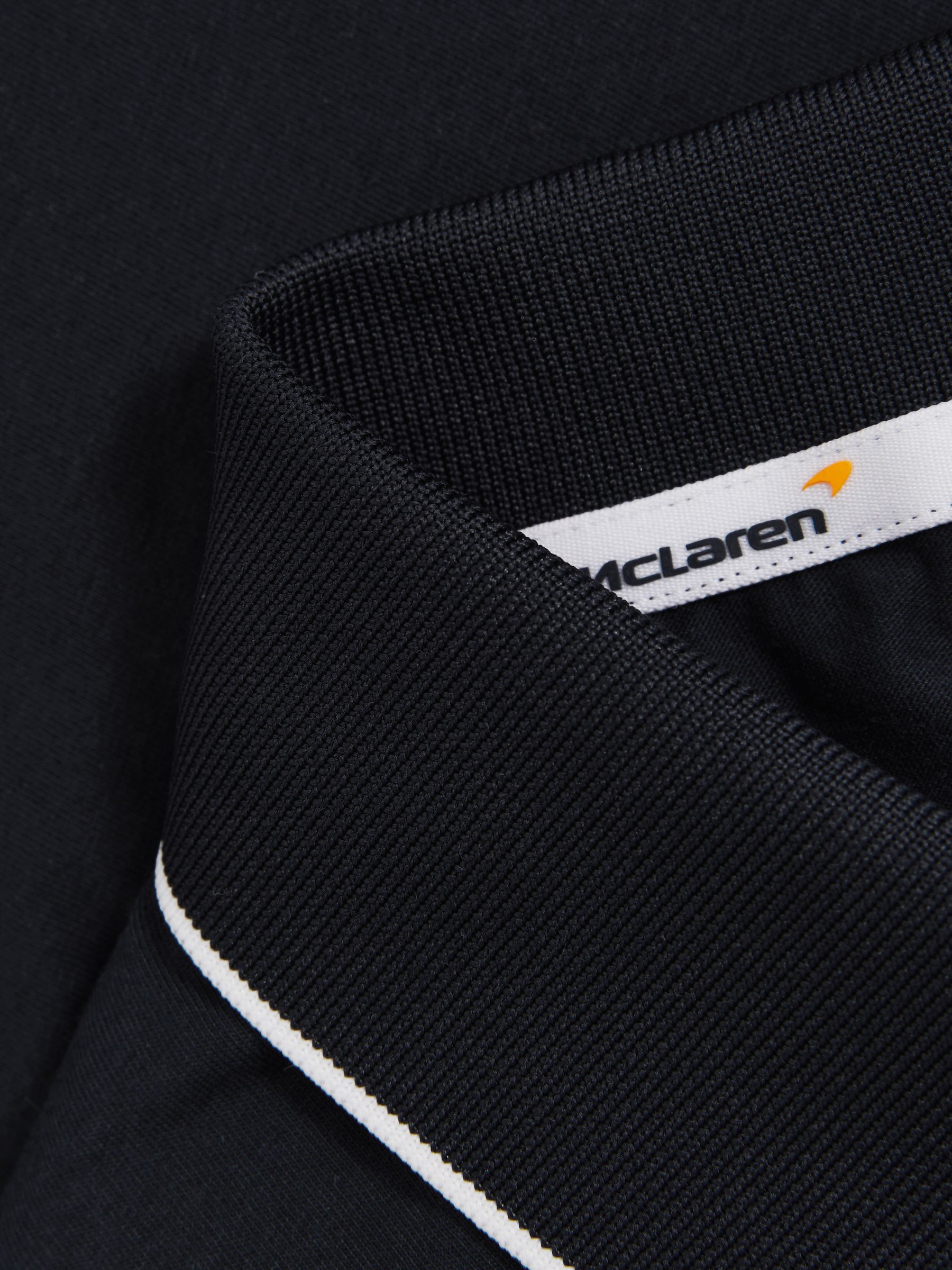 McLaren F1 Team Cotton Polo Shirt in Navy - Image 5 of 7