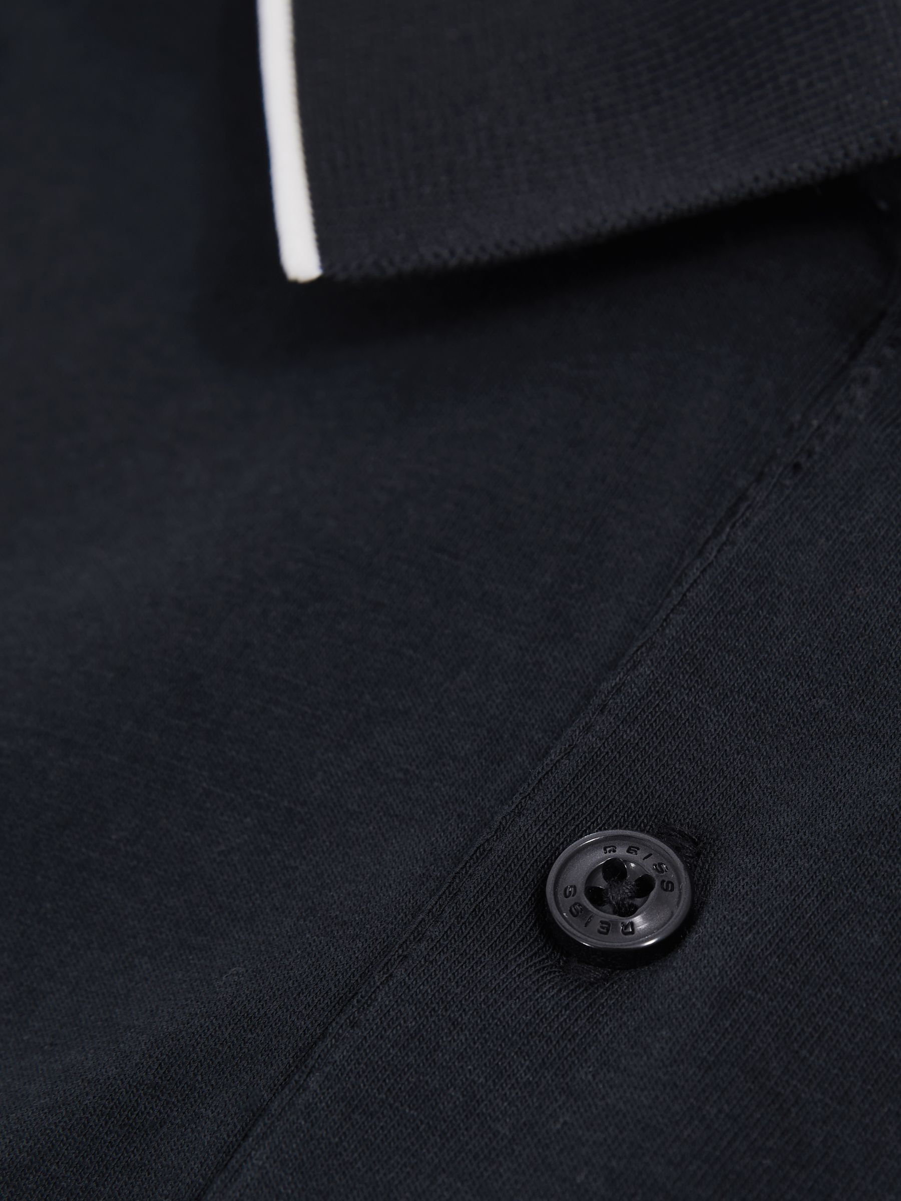 McLaren F1 Team Cotton Polo Shirt in Navy - Image 7 of 7