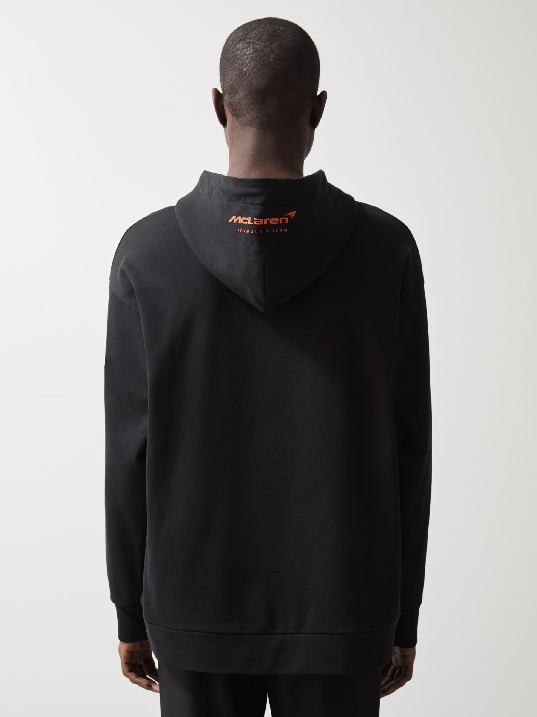McLaren F1 Team Oversize Toggle Hoodie Unisex Fit in Black - Image 5 of 10