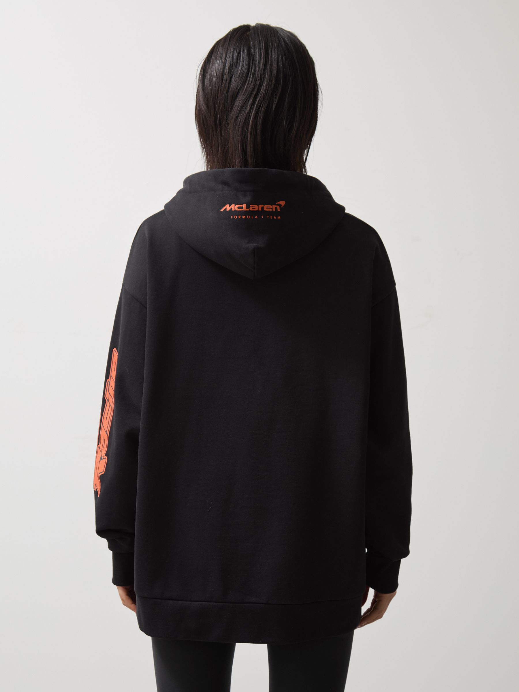 McLaren F1 Team Oversize Toggle Hoodie Unisex Fit in Black - Image 8 of 10