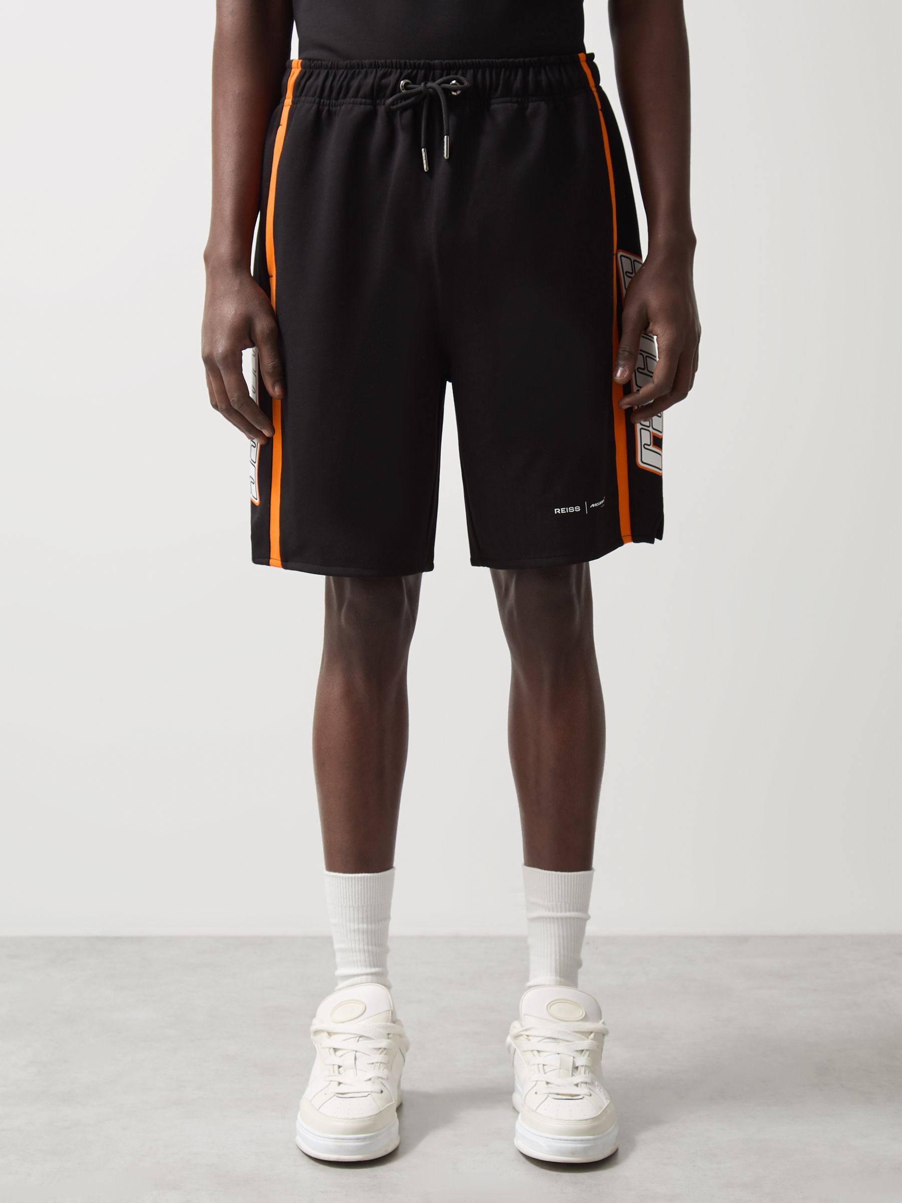 McLaren F1 Team Drawstring Shorts in Black - Image 3 of 8