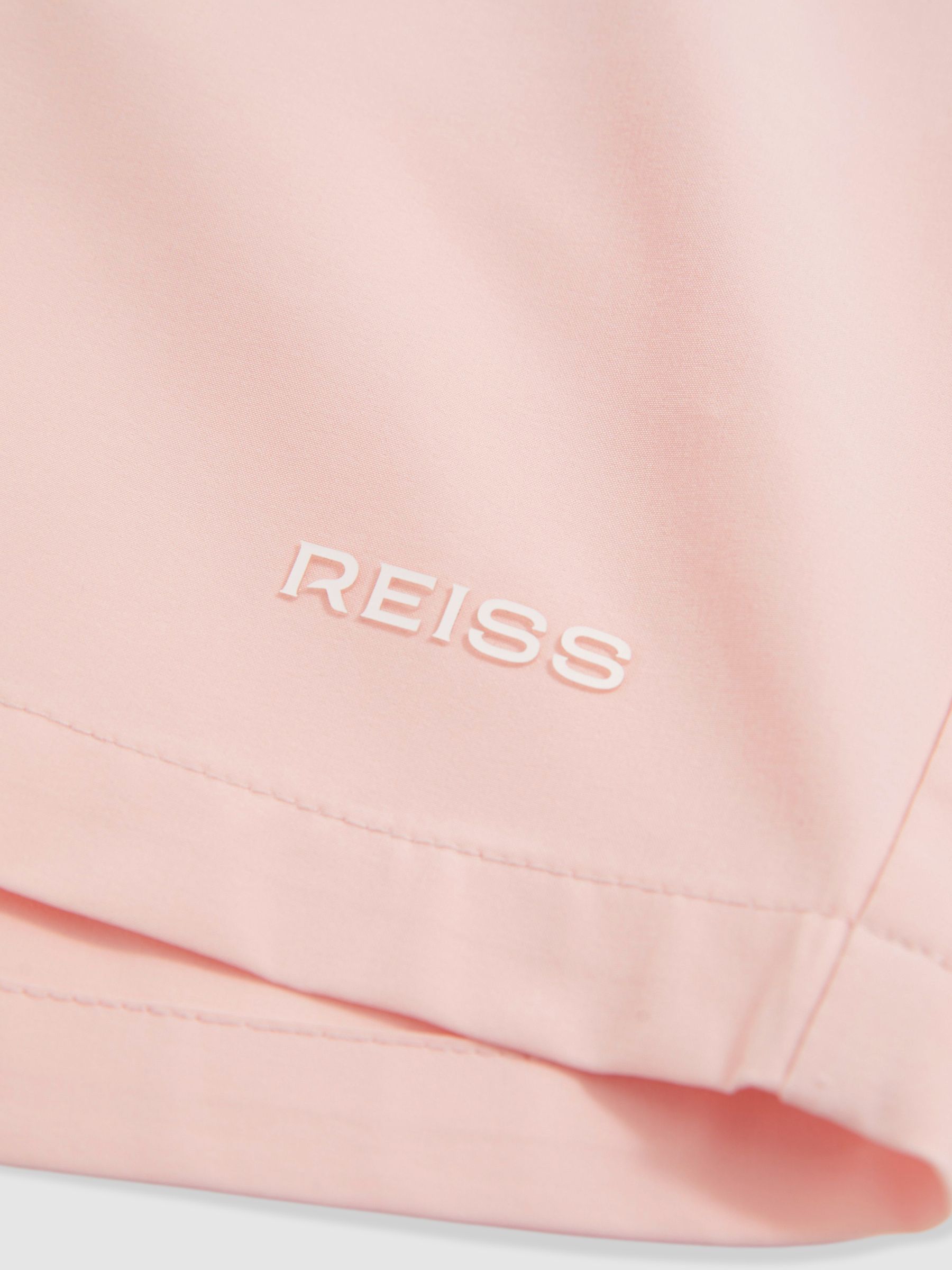 Logo Print Swim Shorts in Pink - Image 5 of 5