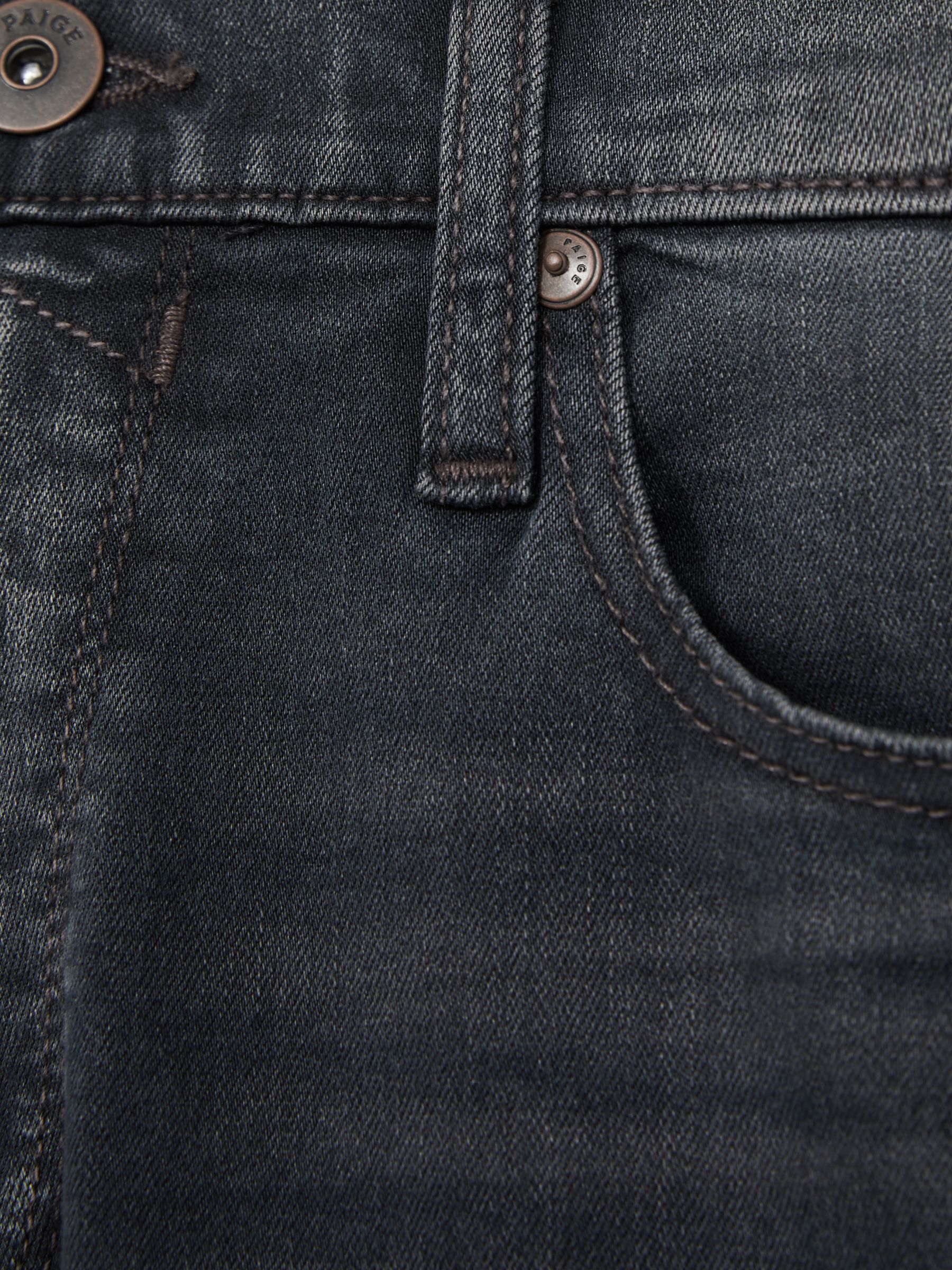 Paige Slim Leg Stretch Jeans in Grey/Navy - Image 6 of 6