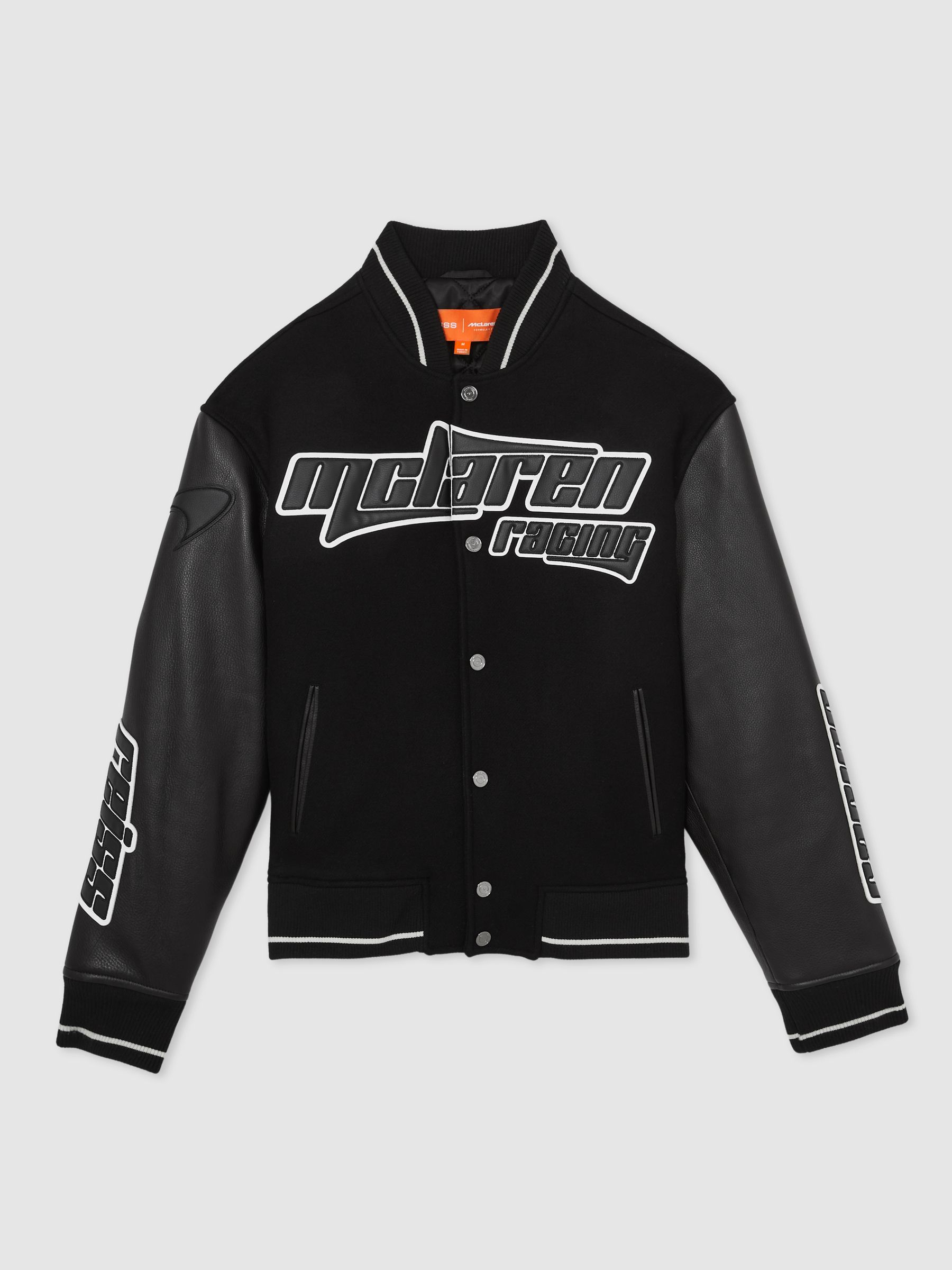 McLaren F1 Team Bomber Jacket in Black - Image 2 of 9