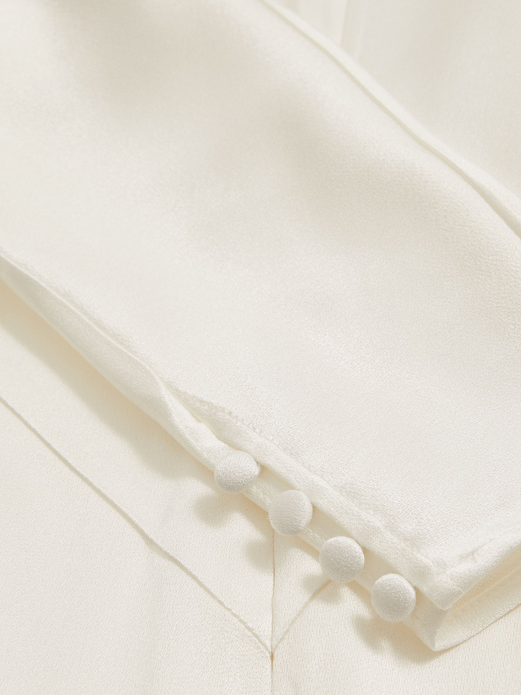 Atelier Duchess Satin Bridal Maxi Dress in White - Image 7 of 7