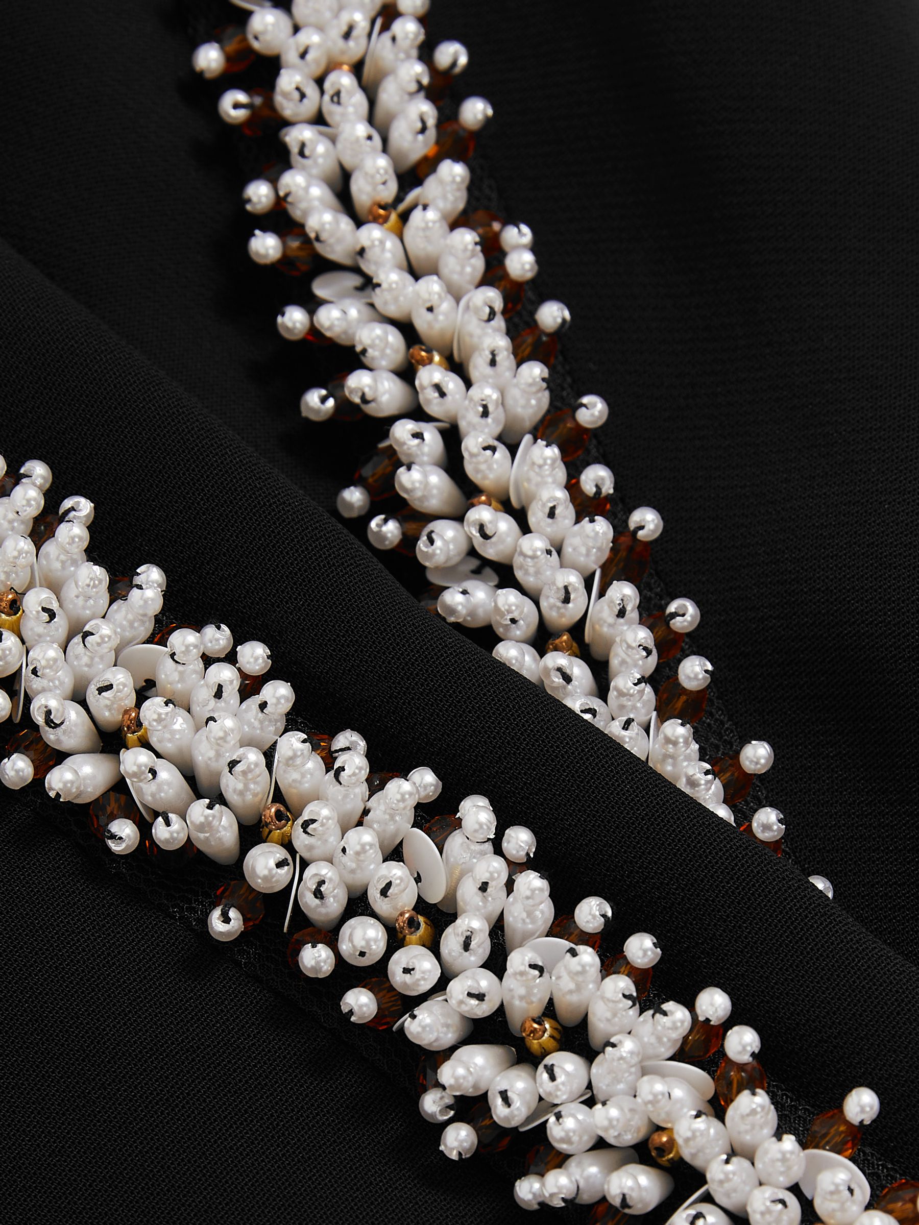 Atelier Embellished Wide-Leg Trousers in Black - Image 7 of 7