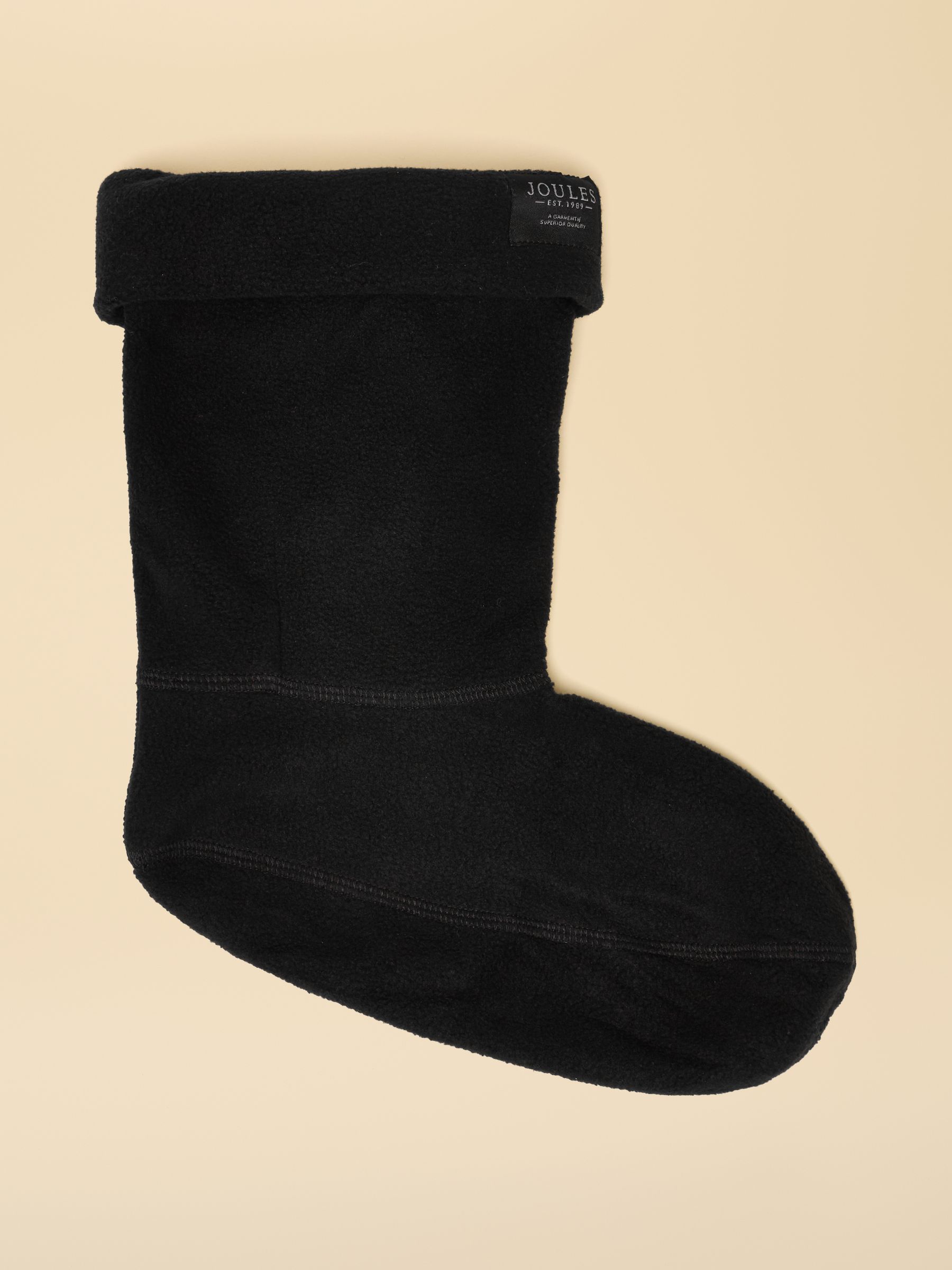 Pemberton Black Mid Fleece Welly Sock - Image 1 of 3