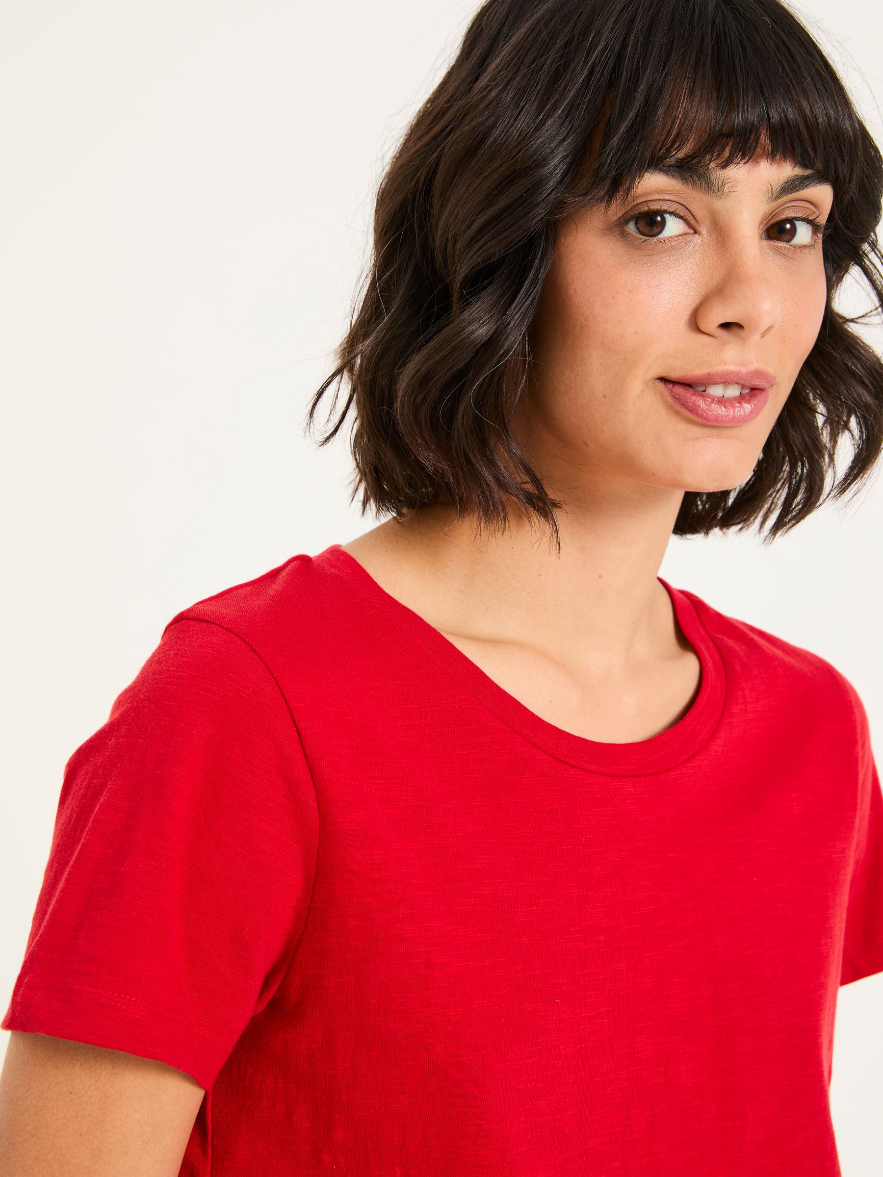 Natalie Red/Yellow 2 Pack Colour Block T Shirt - Image 9 of 10