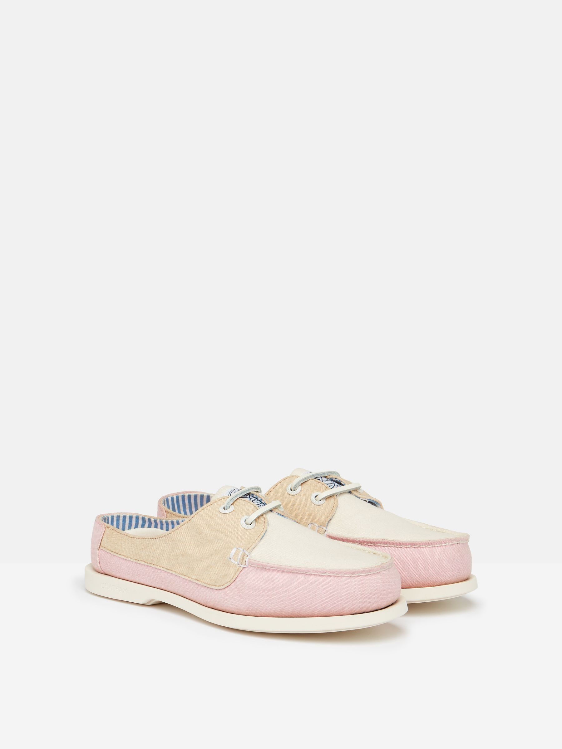 Mariner Pink Oat Deck Shoes - Image 2 of 5