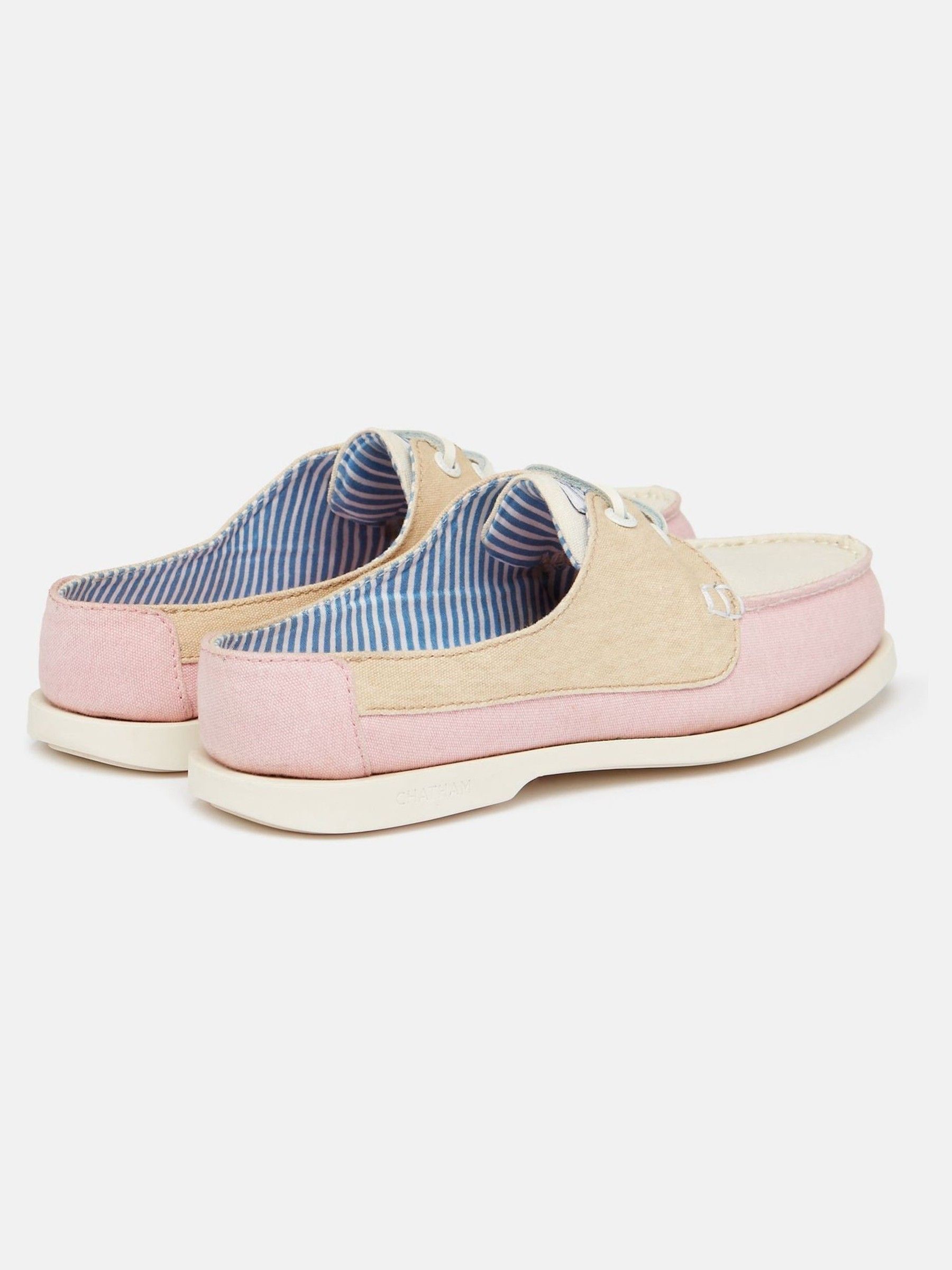 Mariner Pink Oat Deck Shoes - Image 3 of 5