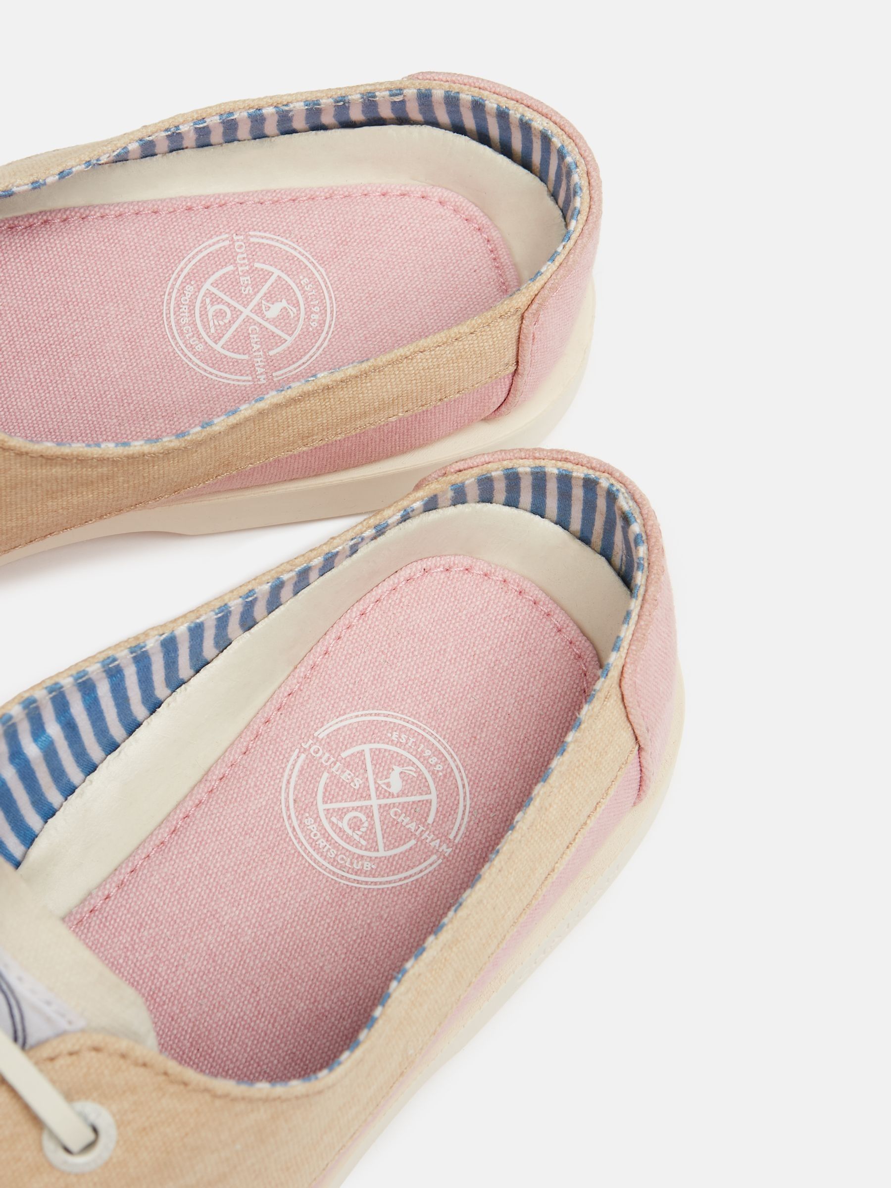 Mariner Pink Oat Deck Shoes - Image 5 of 5