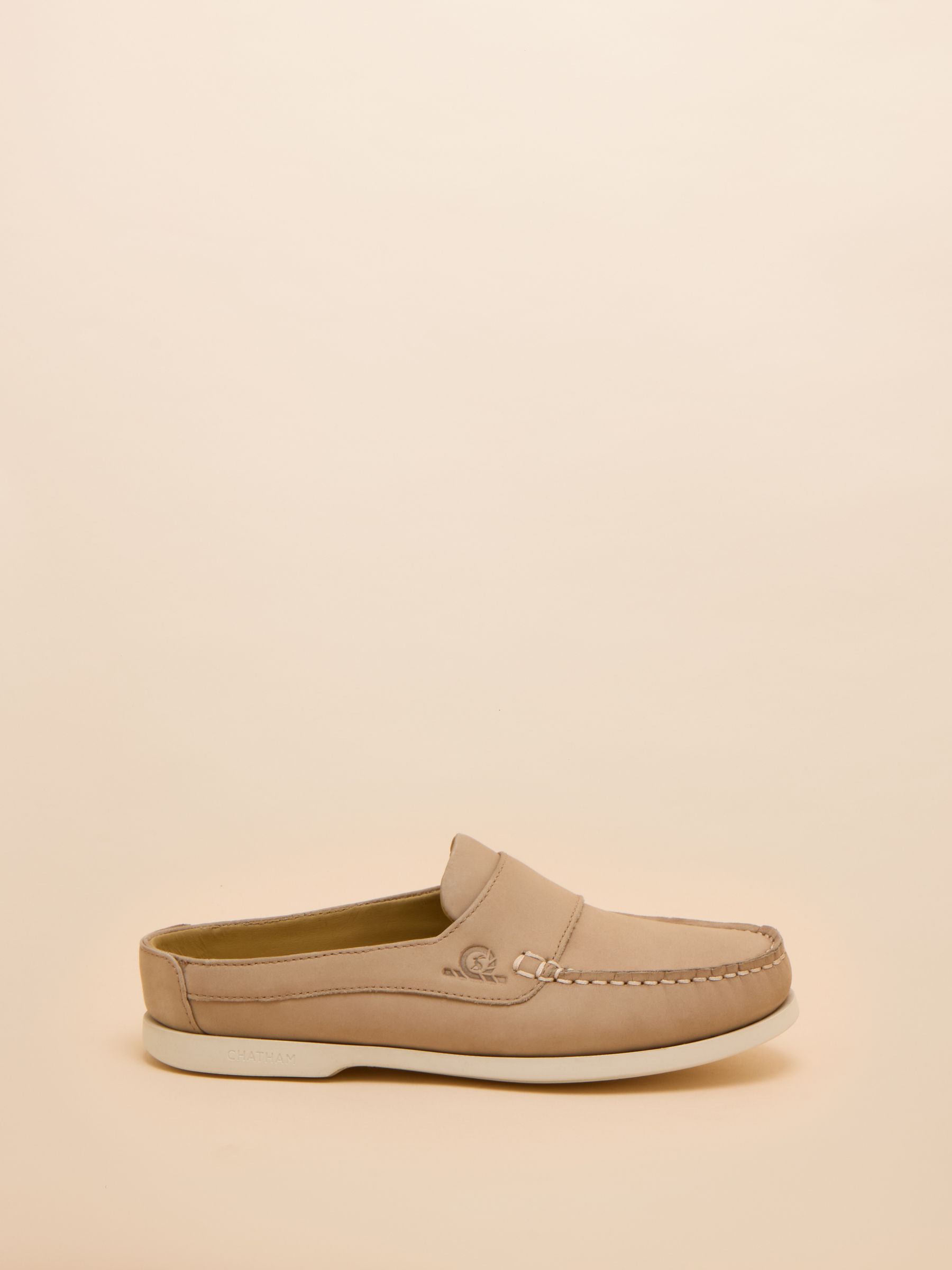 Quay Sand Nubuck Leather Deck Shoes - Image 2 of 6