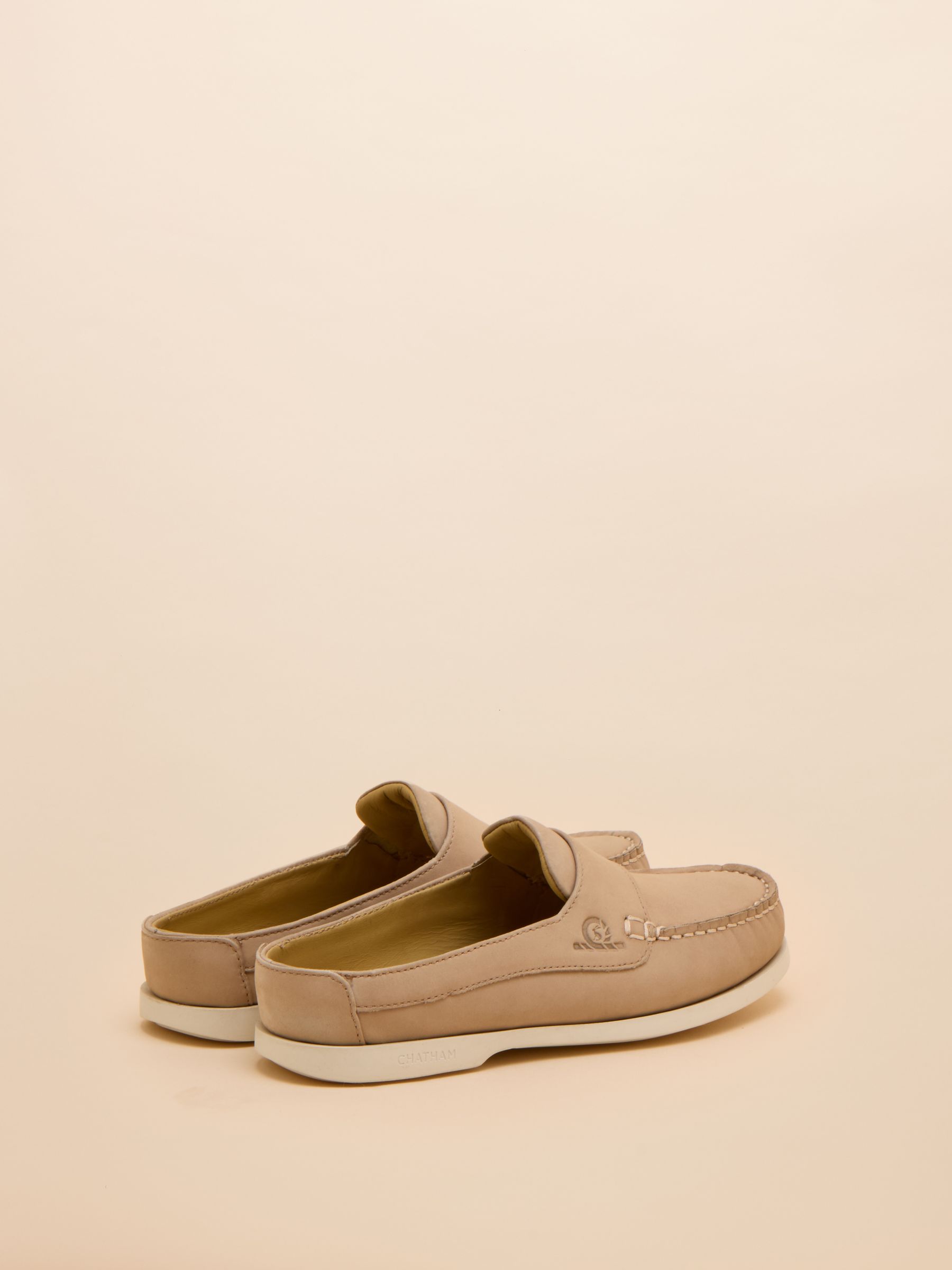 Quay Sand Nubuck Leather Deck Shoes - Image 3 of 6