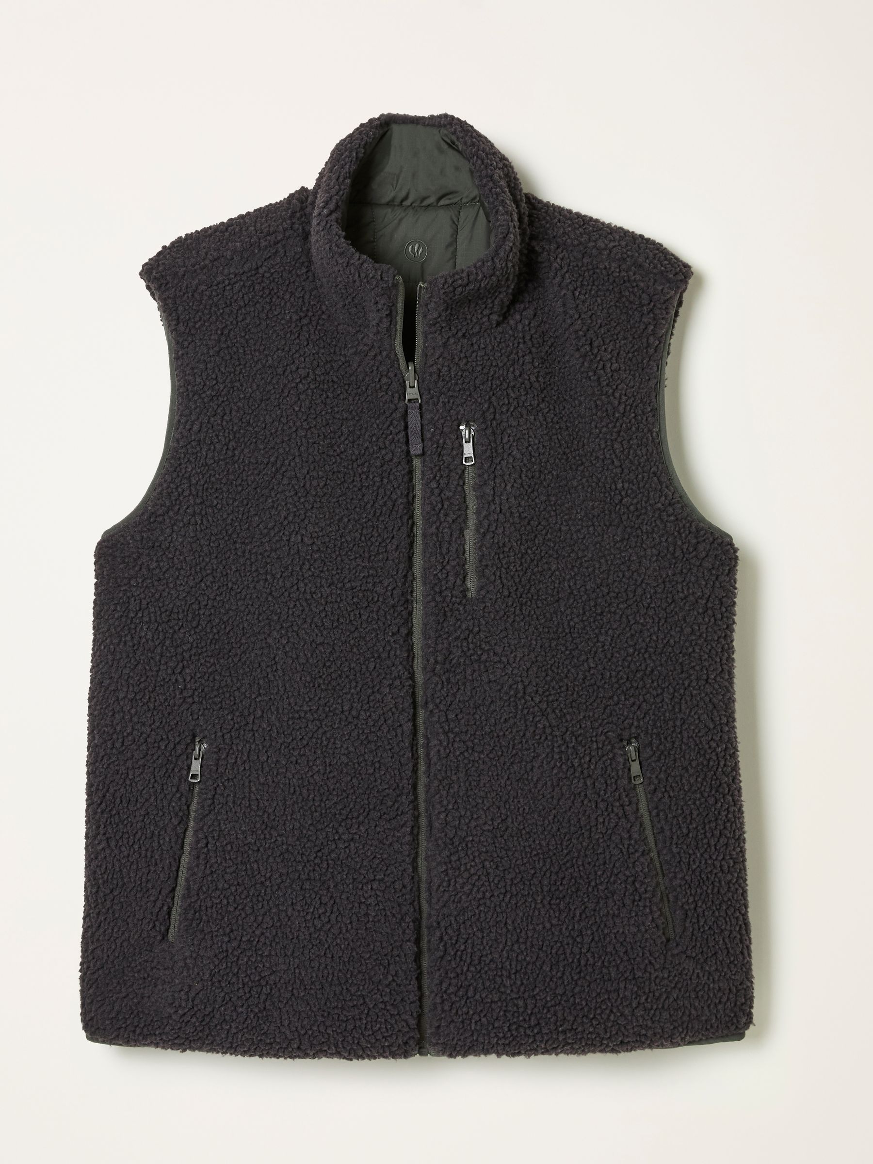 Tromso Khaki Green 2 in 1 Reversible Gilet - Image 8 of 8