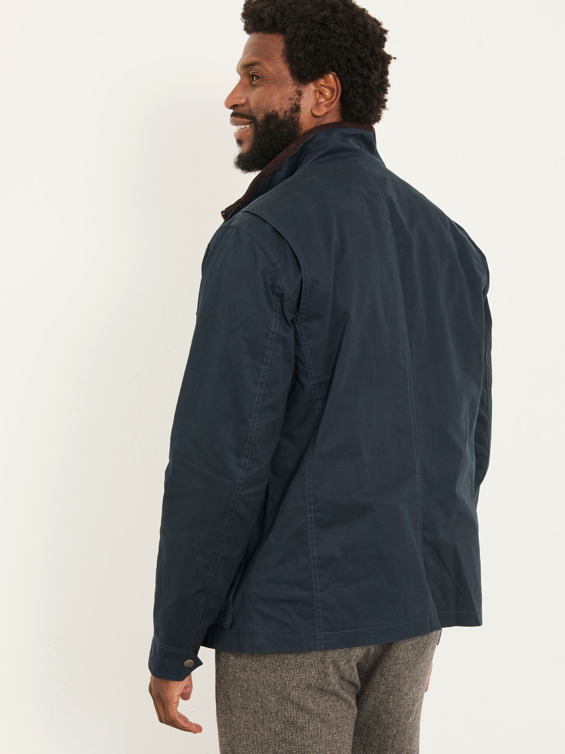 Filby Navy Four Pocket Jacket - Image 2 of 6