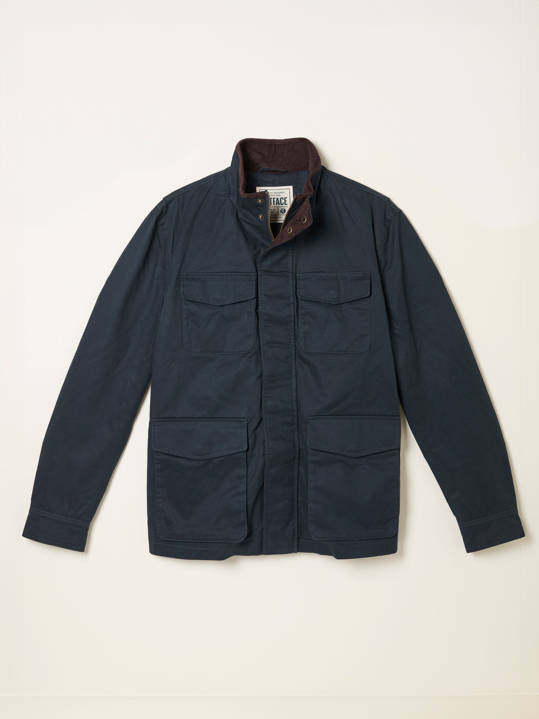 Filby Navy Four Pocket Jacket | FatFace USA