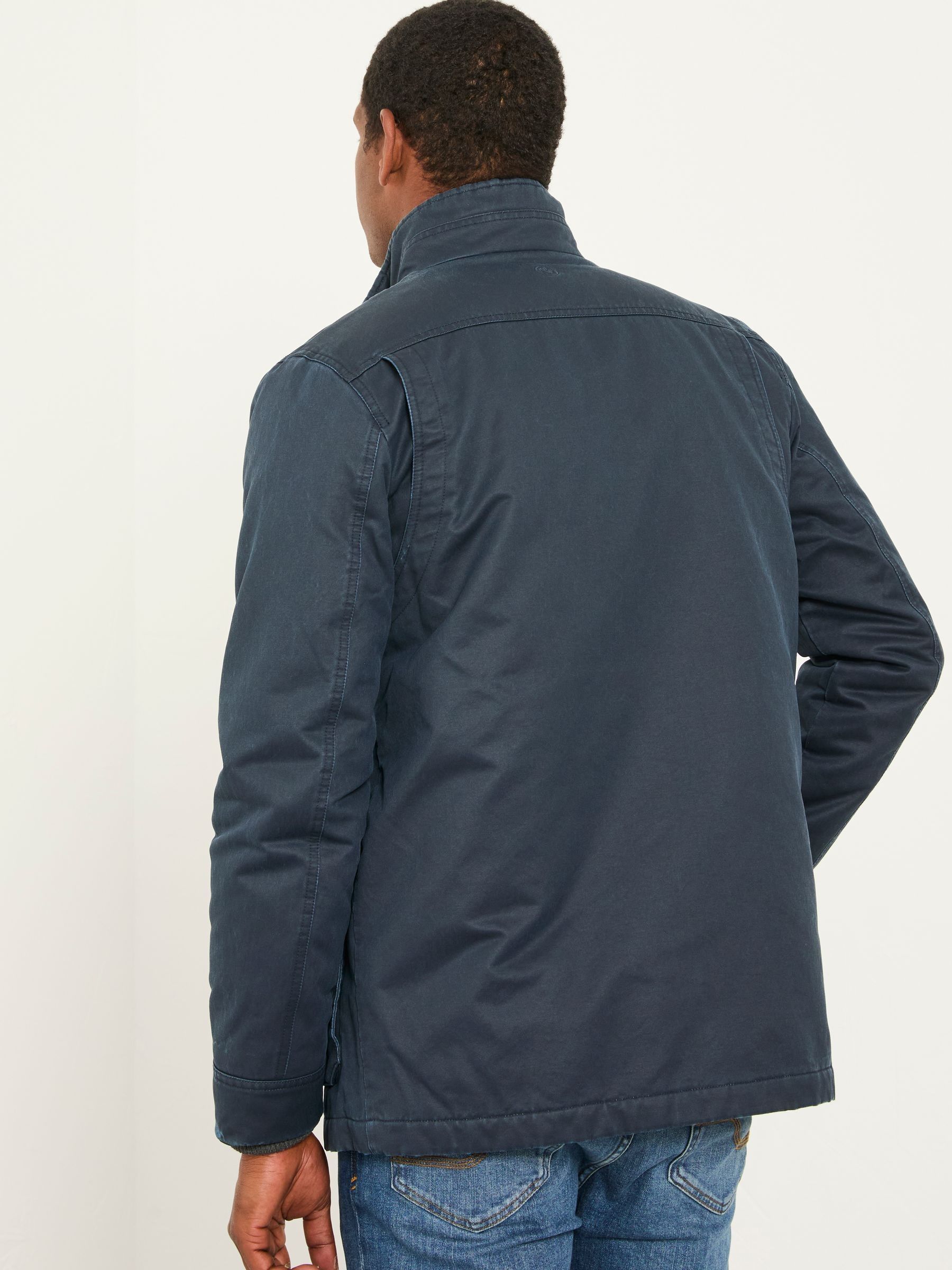 Broadsands Navy Flap Pocket Jacket | FatFace USA