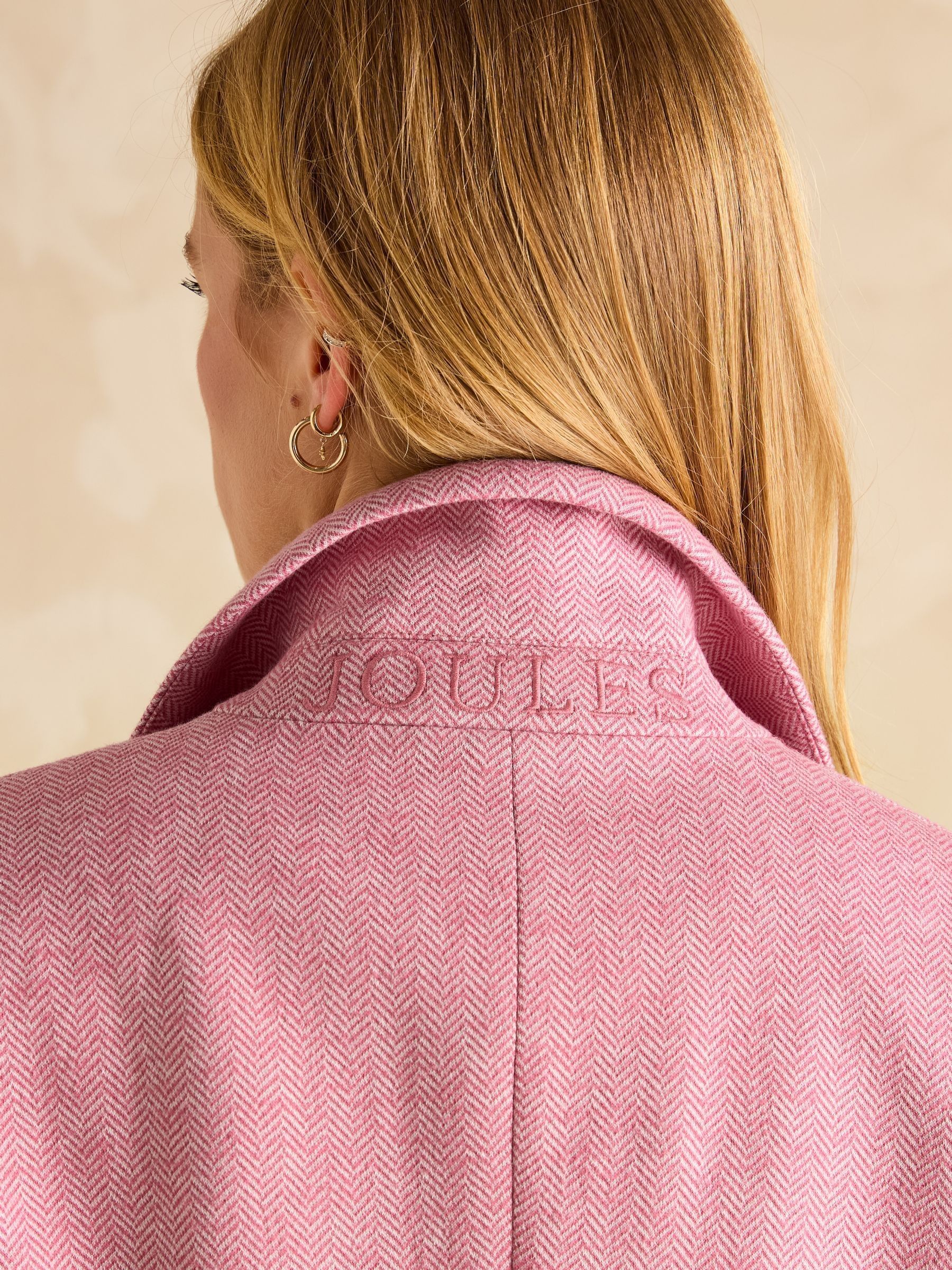 Albury Pink Cotton Blazer - Image 7 of 9