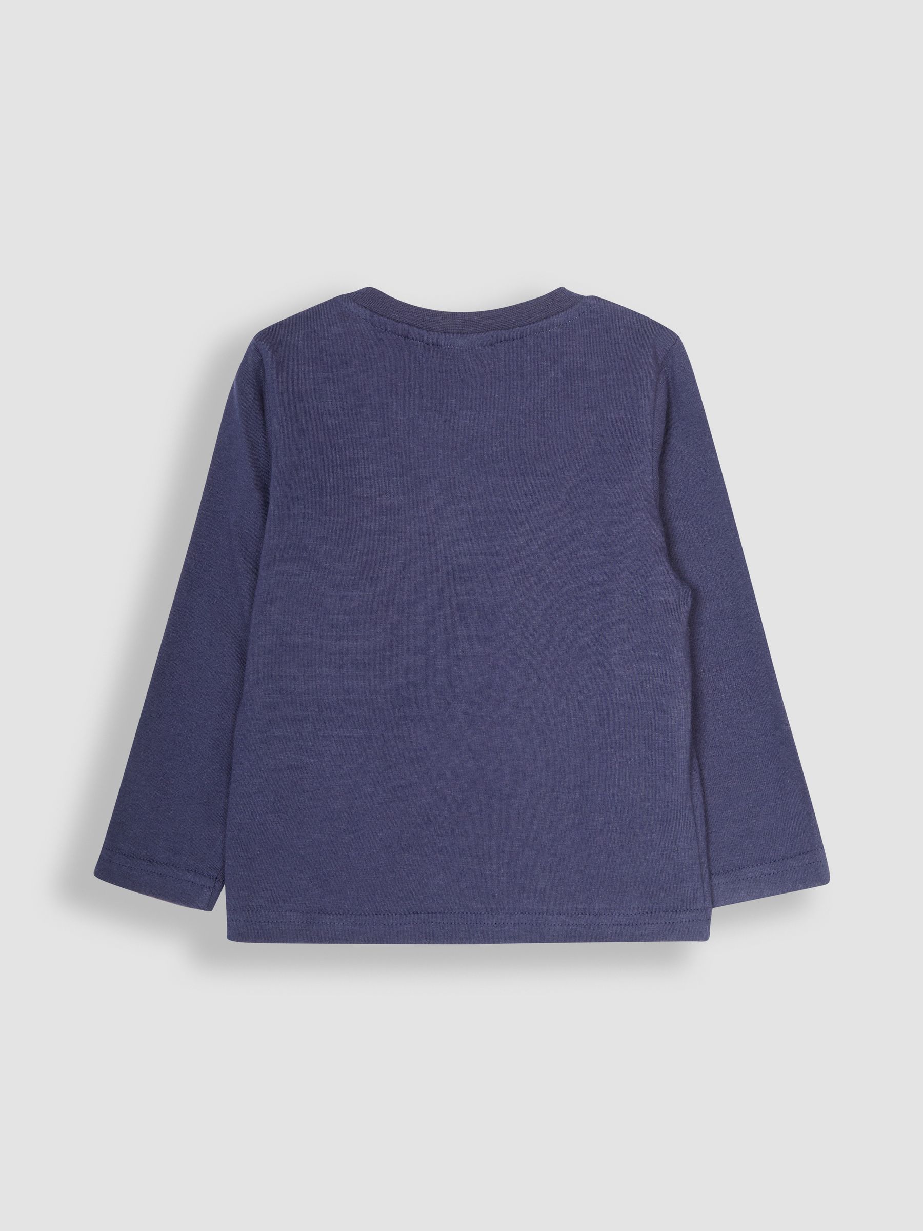 Navy Blue Dinosaur Text Printed Top - Image 2 of 3