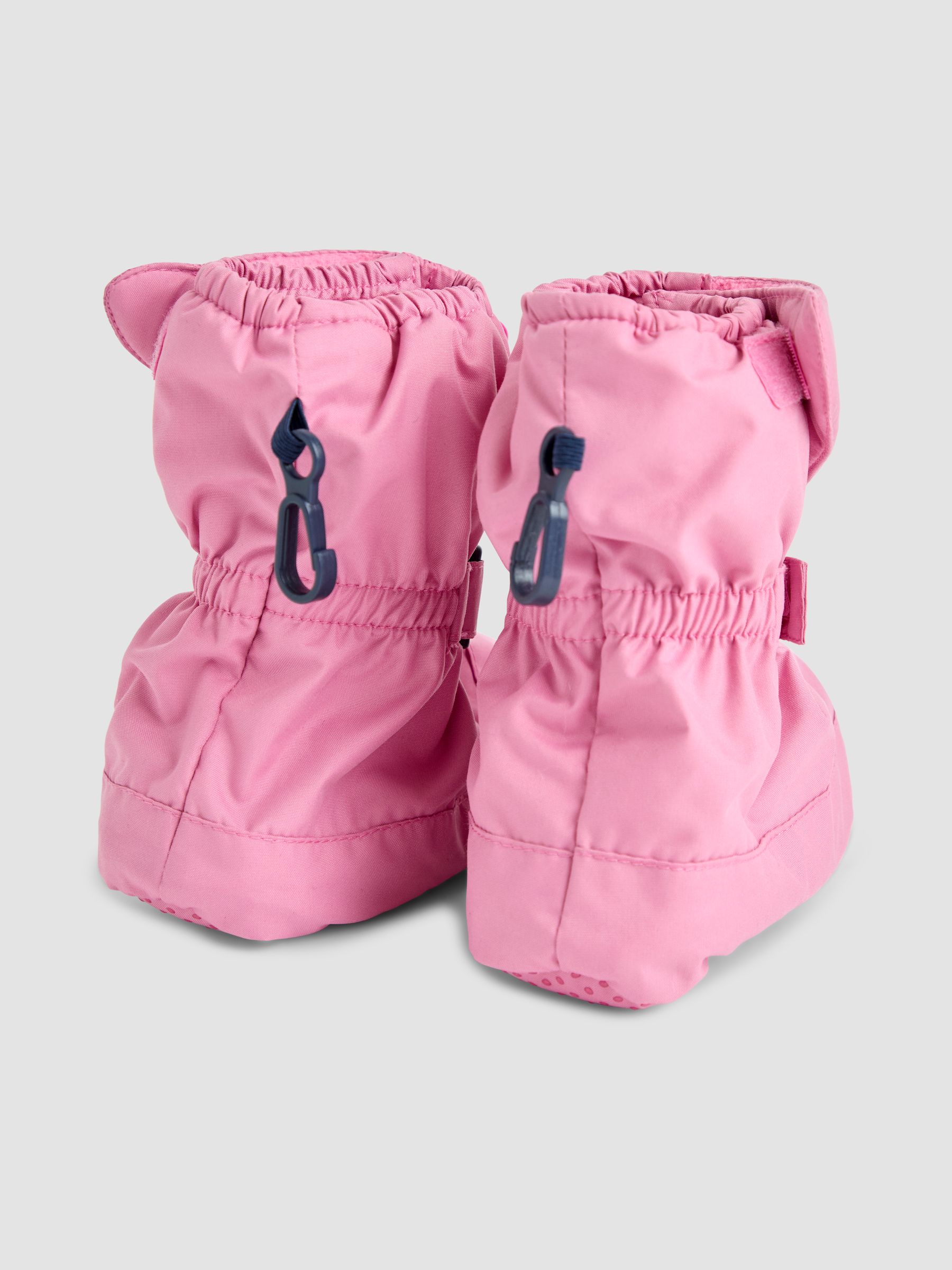 Dusty Pink Fleece Lined Booties - Image 2 of 4