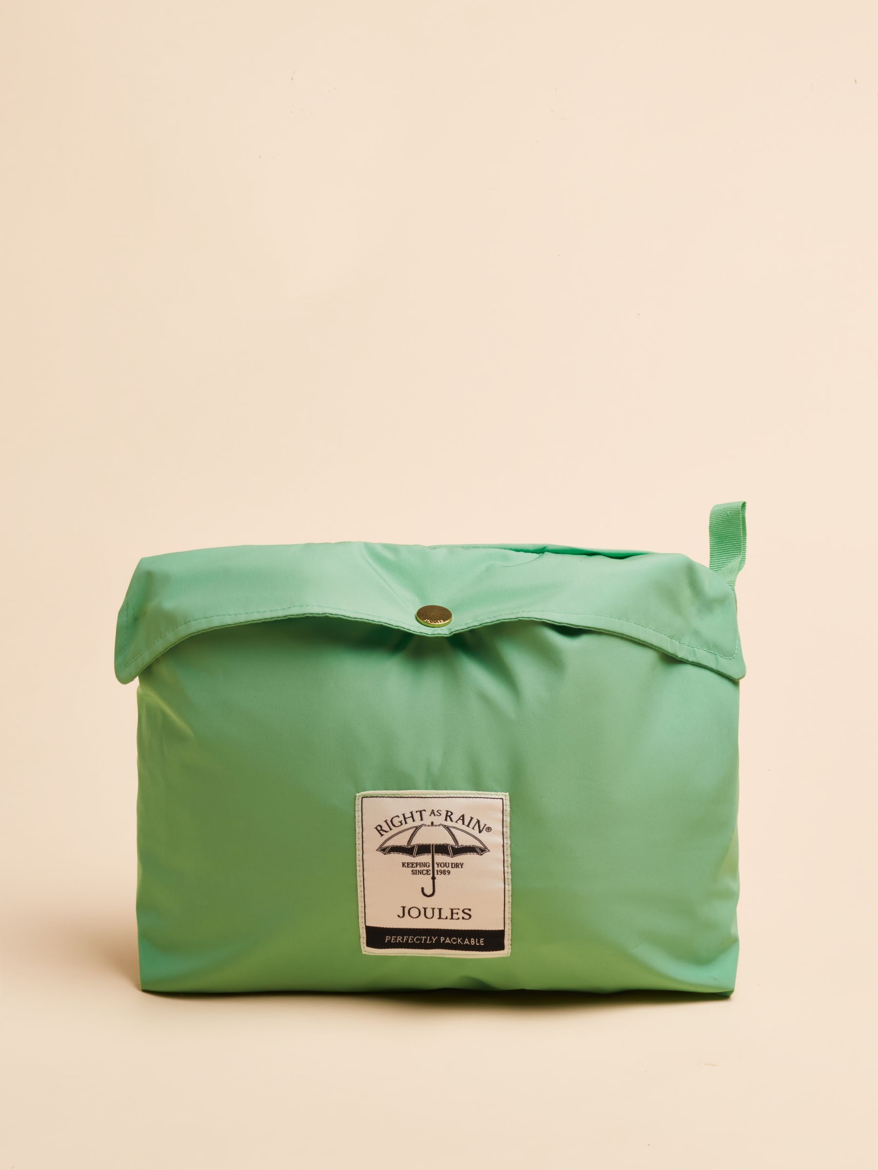 Holt Green Packable Waterproof Raincoat with Hood - Image 10 of 10