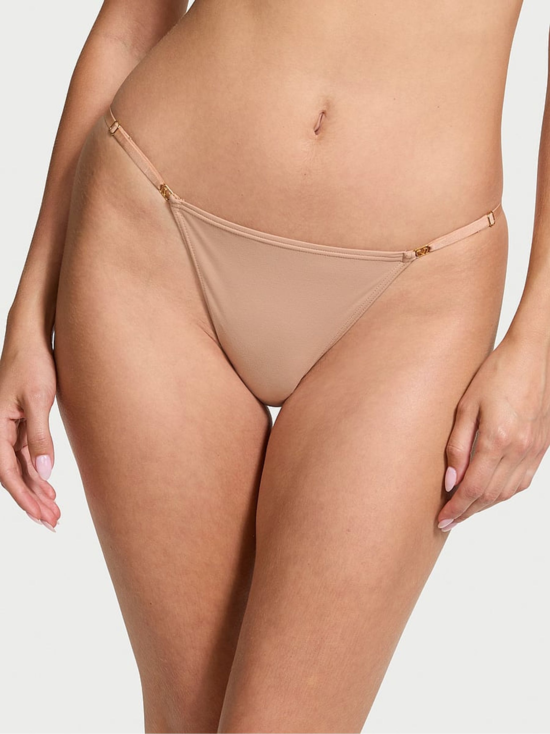 Praline Nude Bikini Knickers - Image 1 of 3
