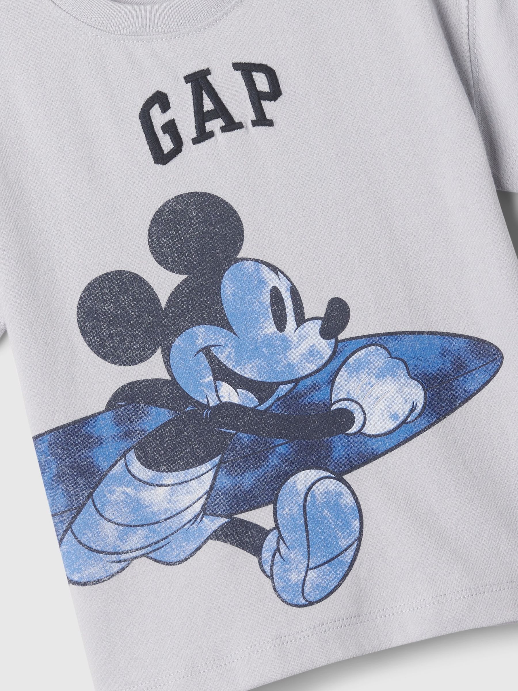 Grey Disney Graphic Short Sleeve Crew Neck T-Shirt - Image 3 of 3