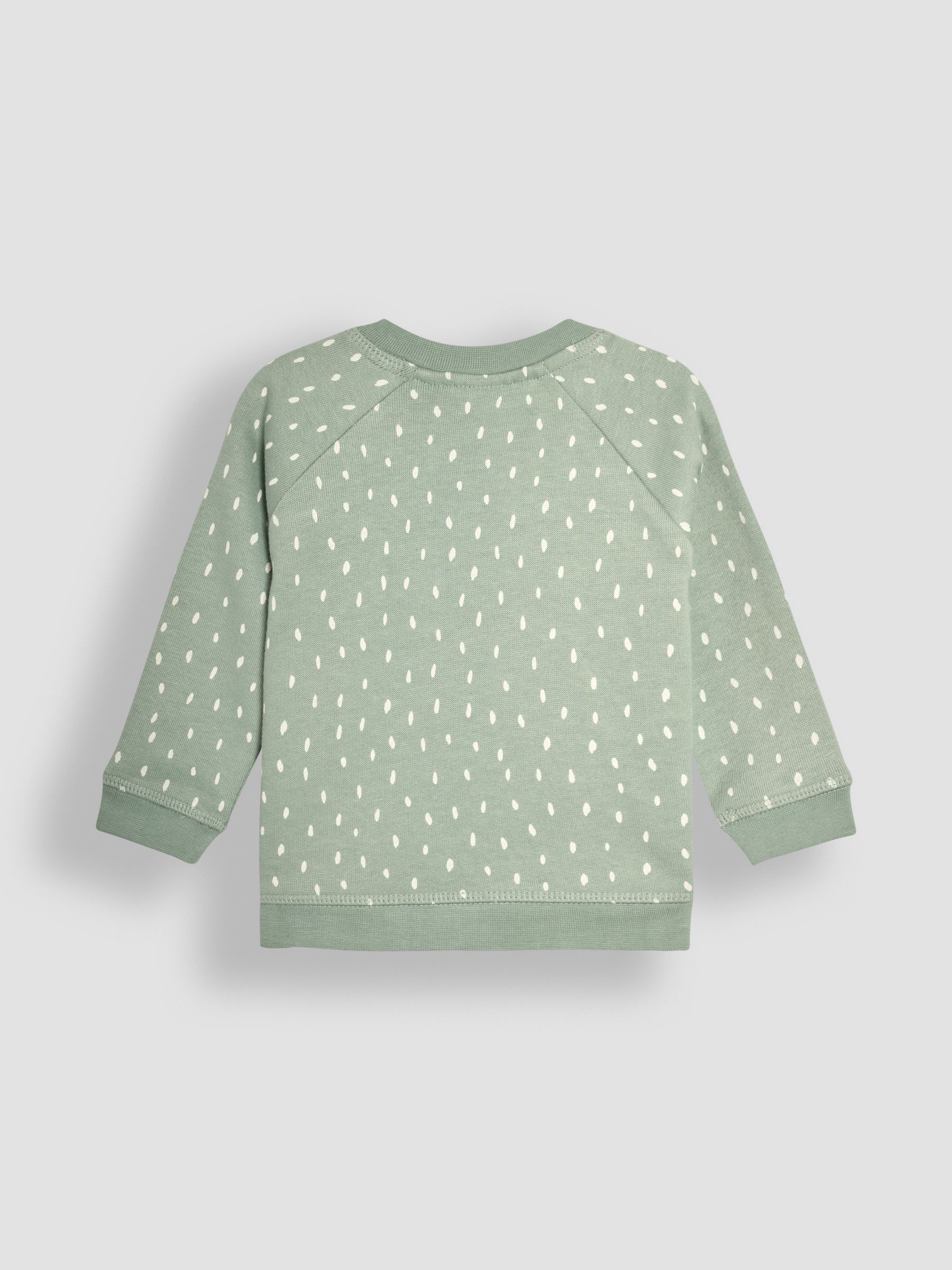 Green Baby Panda Sweatshirt And Cosy Trousers Set - Image 3 of 5
