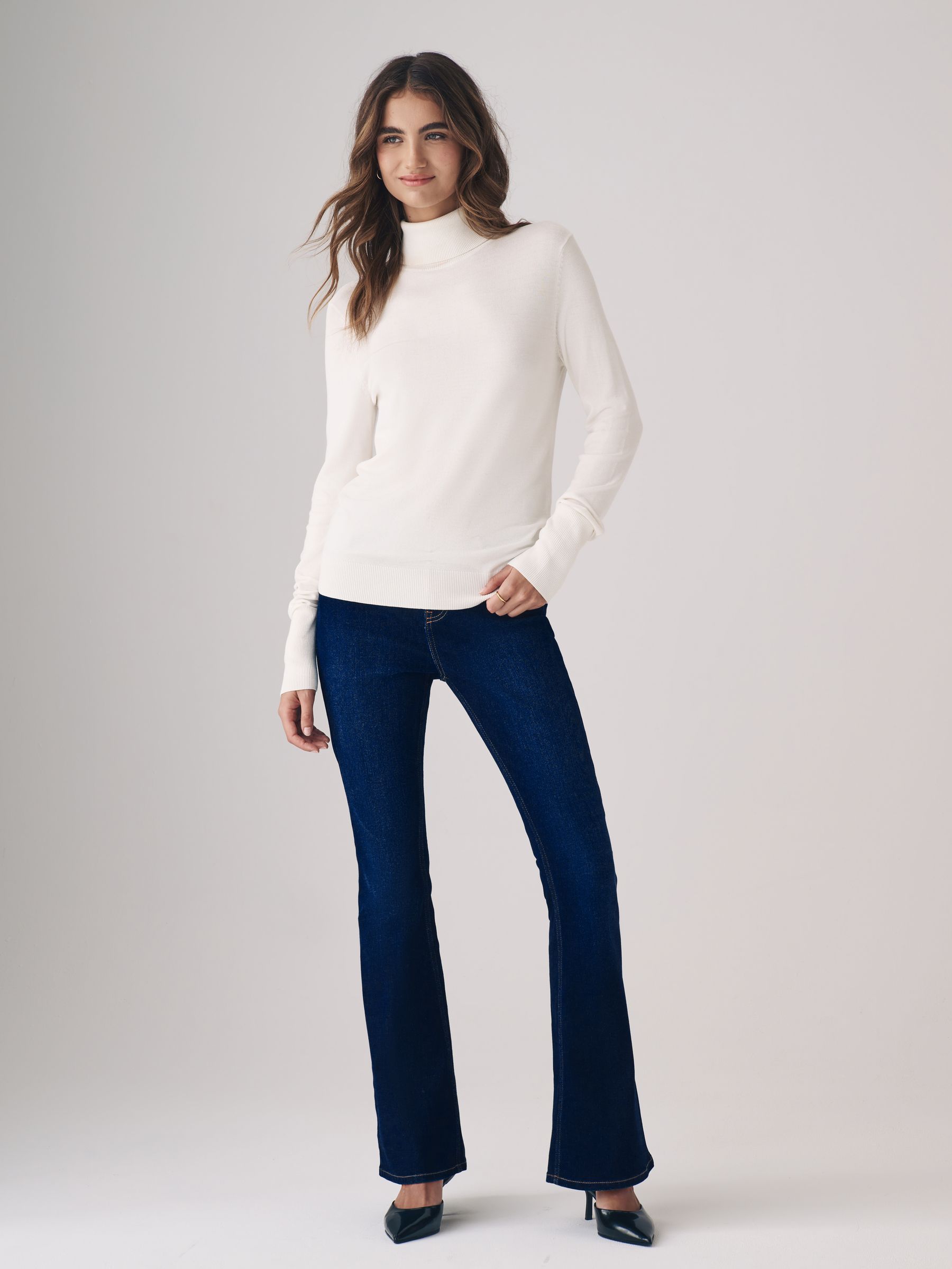 2 Pack Flared Denim Jeans - Image 2 of 8