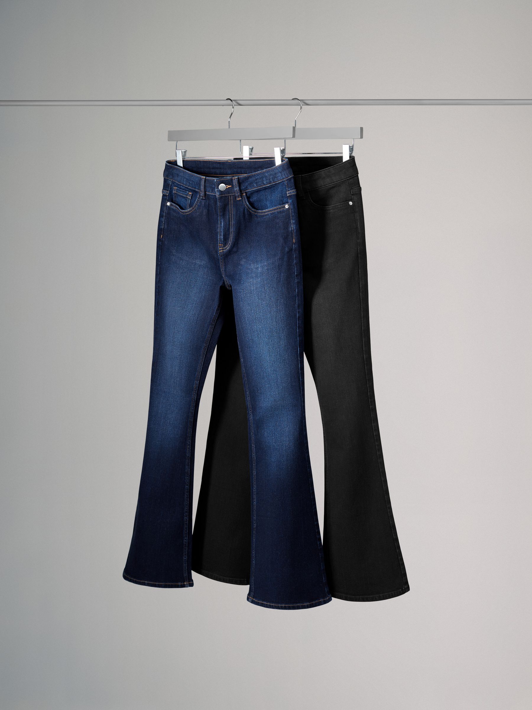 2 Pack Flared Denim Jeans - Image 8 of 8