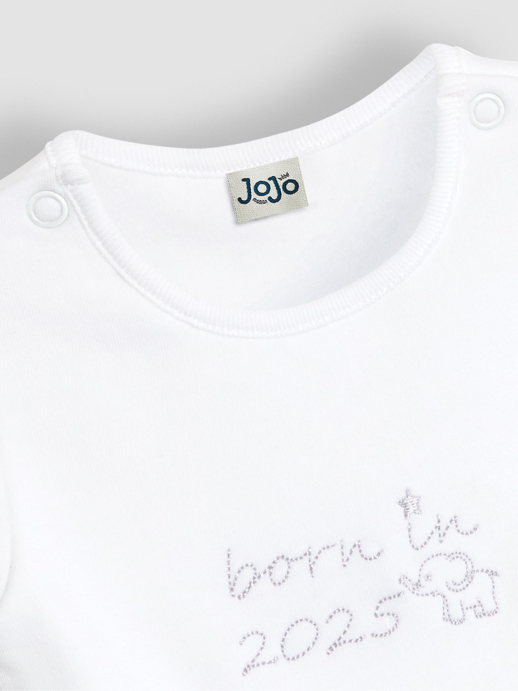 White Born In 2025 Embroidered Body - Image 3 of 3