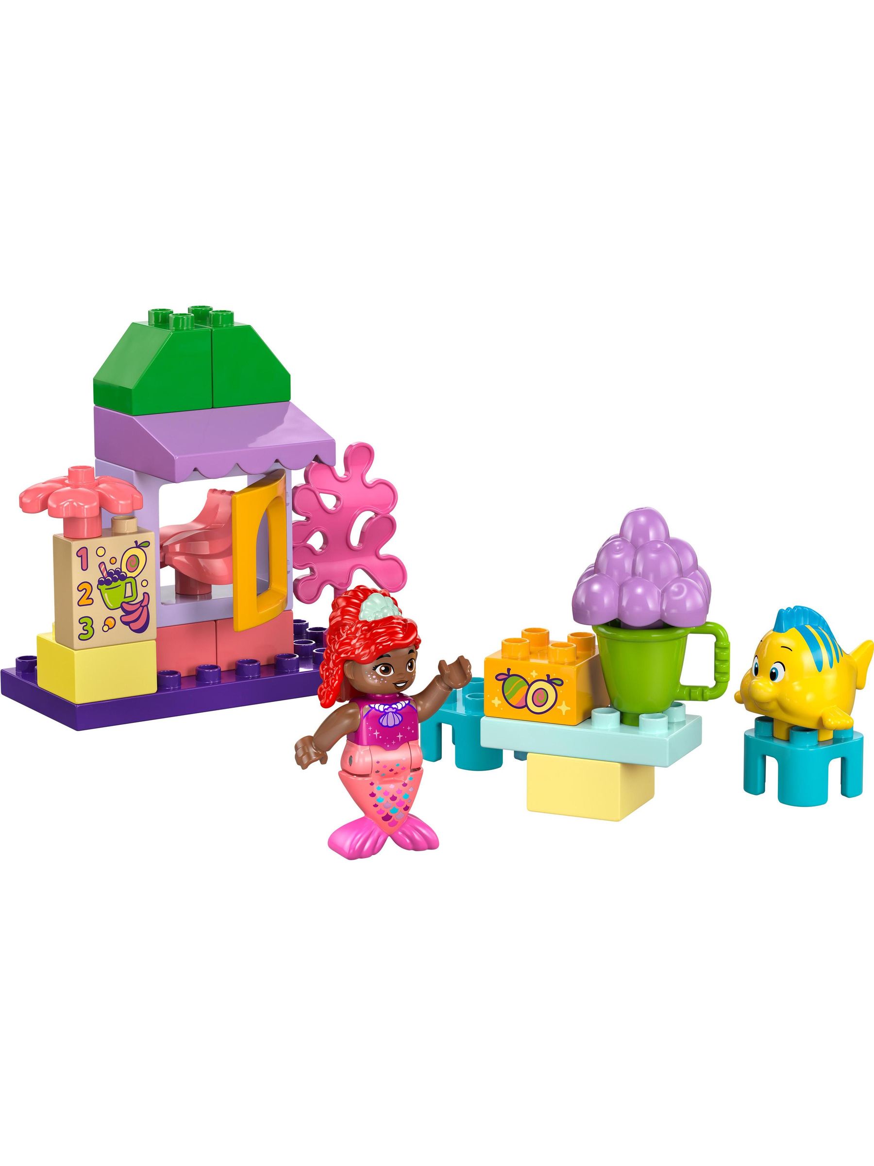 LEGO DUPLO Disney Ariel and Flounders Caf Stand - Image 2 of 7