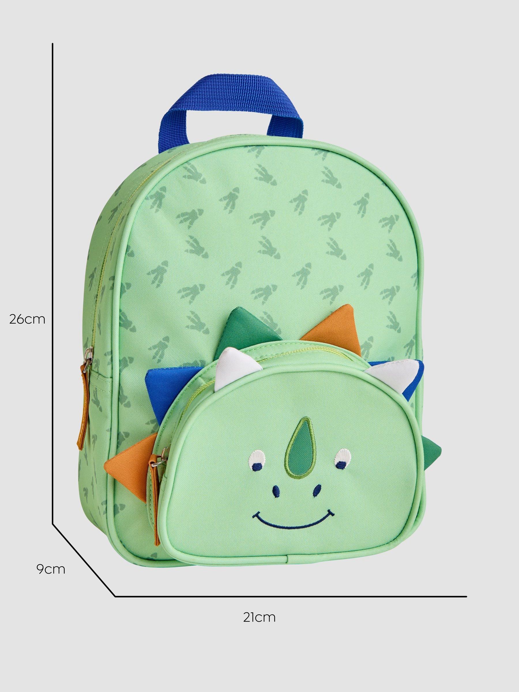 Green Dino Character Backpack - Image 5 of 6