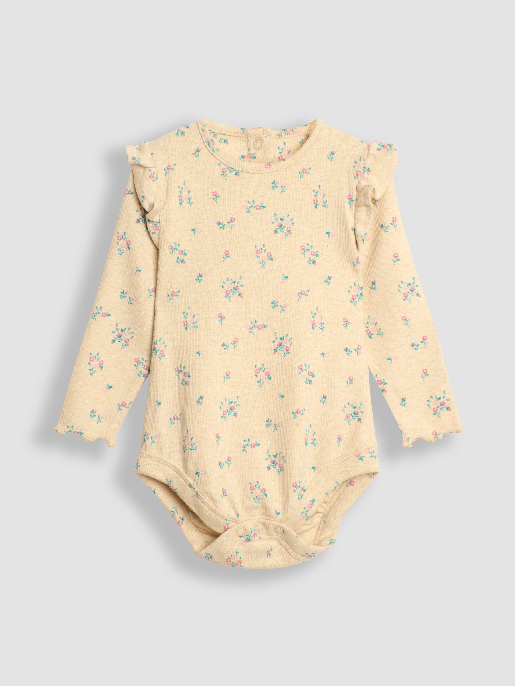 Natural 3-Piece Floral Body & Jacket Set - Image 6 of 9