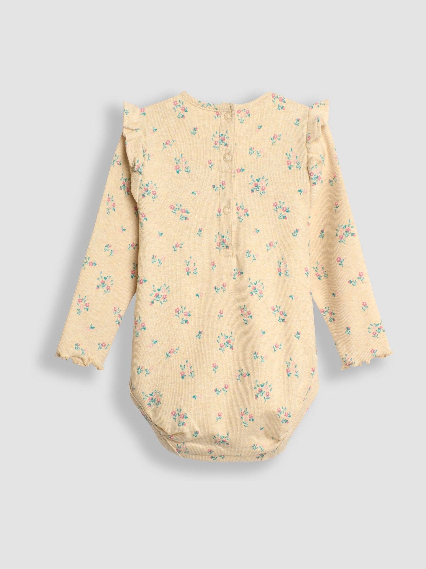 Natural 3-Piece Floral Body & Jacket Set - Image 7 of 9