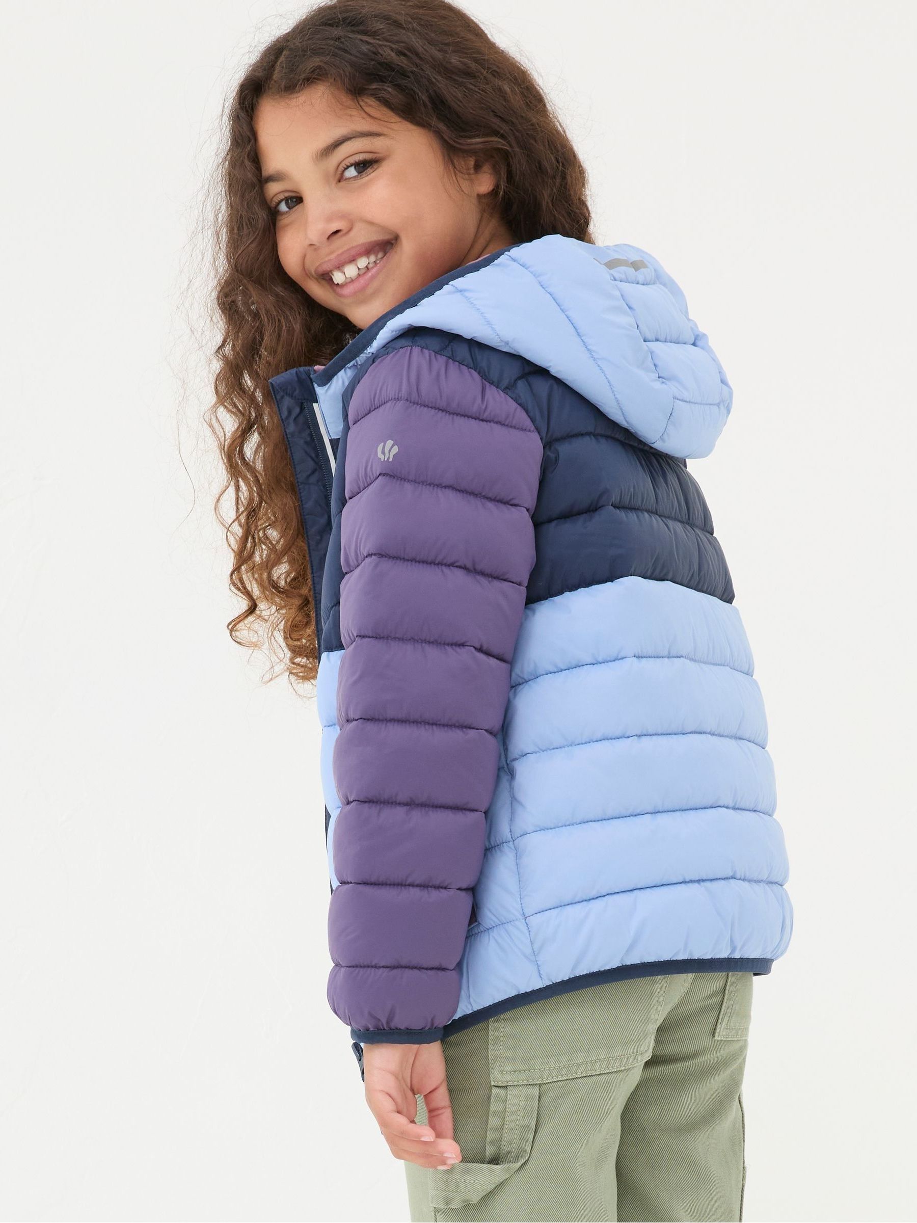 Poppy Purple Padded Jacket - Image 3 of 7