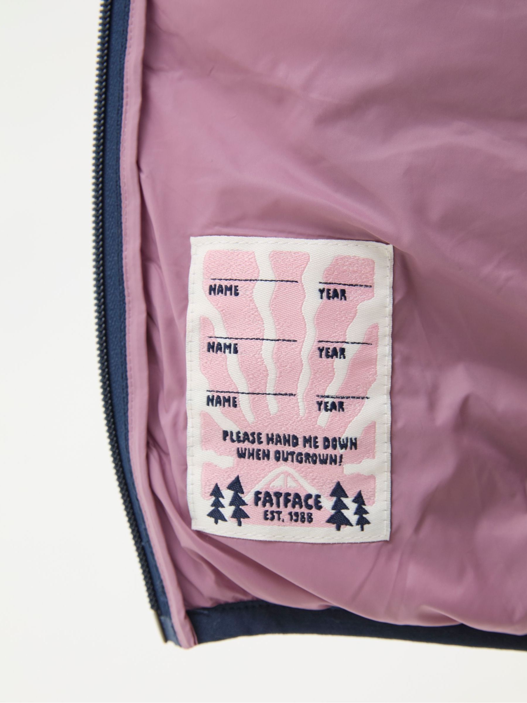 Poppy Purple Padded Jacket - Image 5 of 7