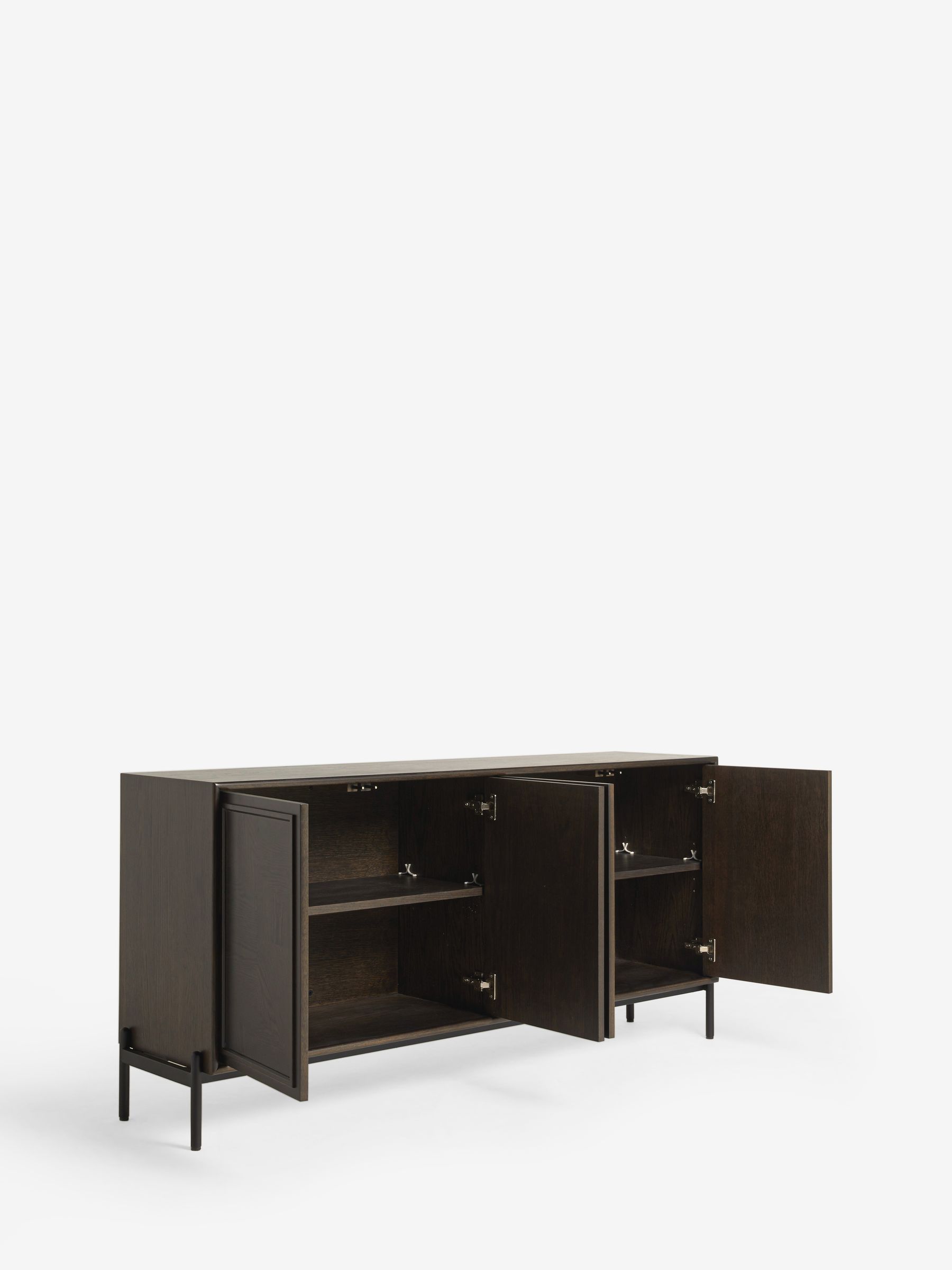 Jasper Conran London Dark Oak Aden Large Sideboard - Image 5 of 9