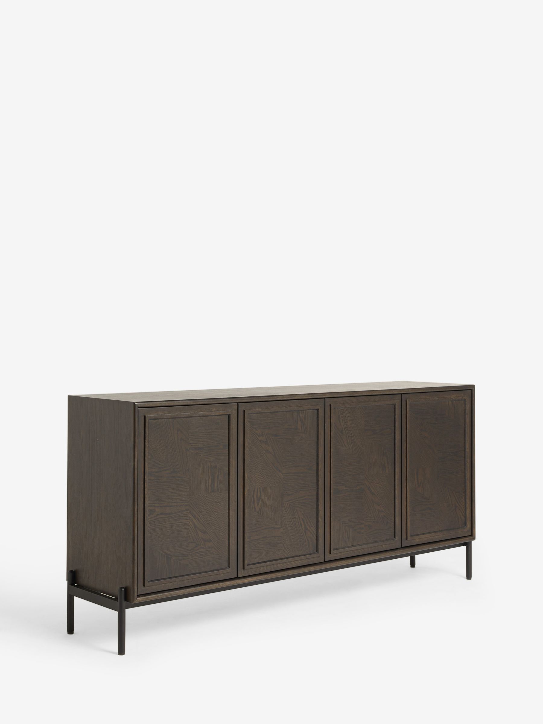 Jasper Conran London Dark Oak Aden Large Sideboard - Image 6 of 9