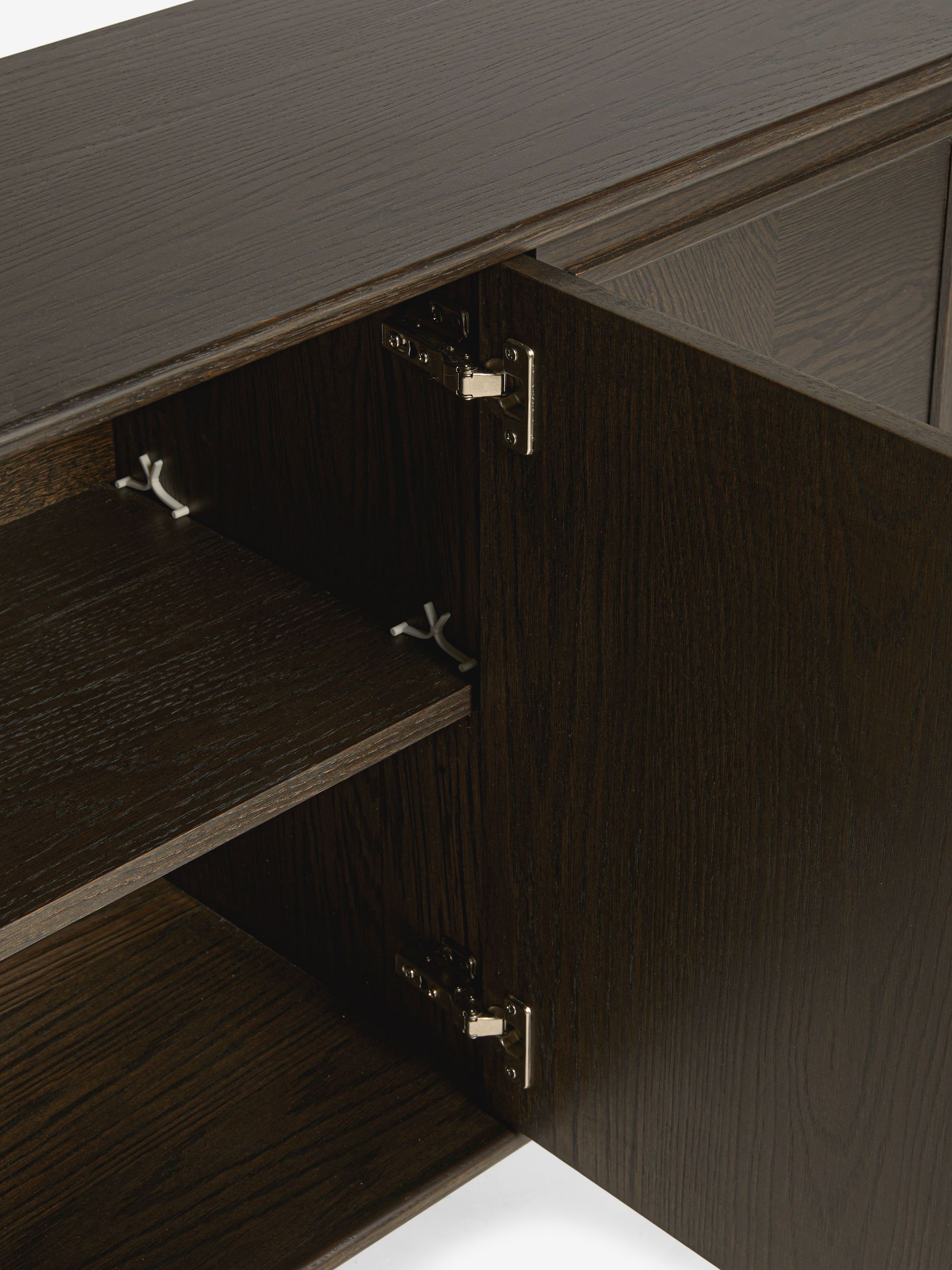 Jasper Conran London Dark Oak Aden Large Sideboard - Image 9 of 9