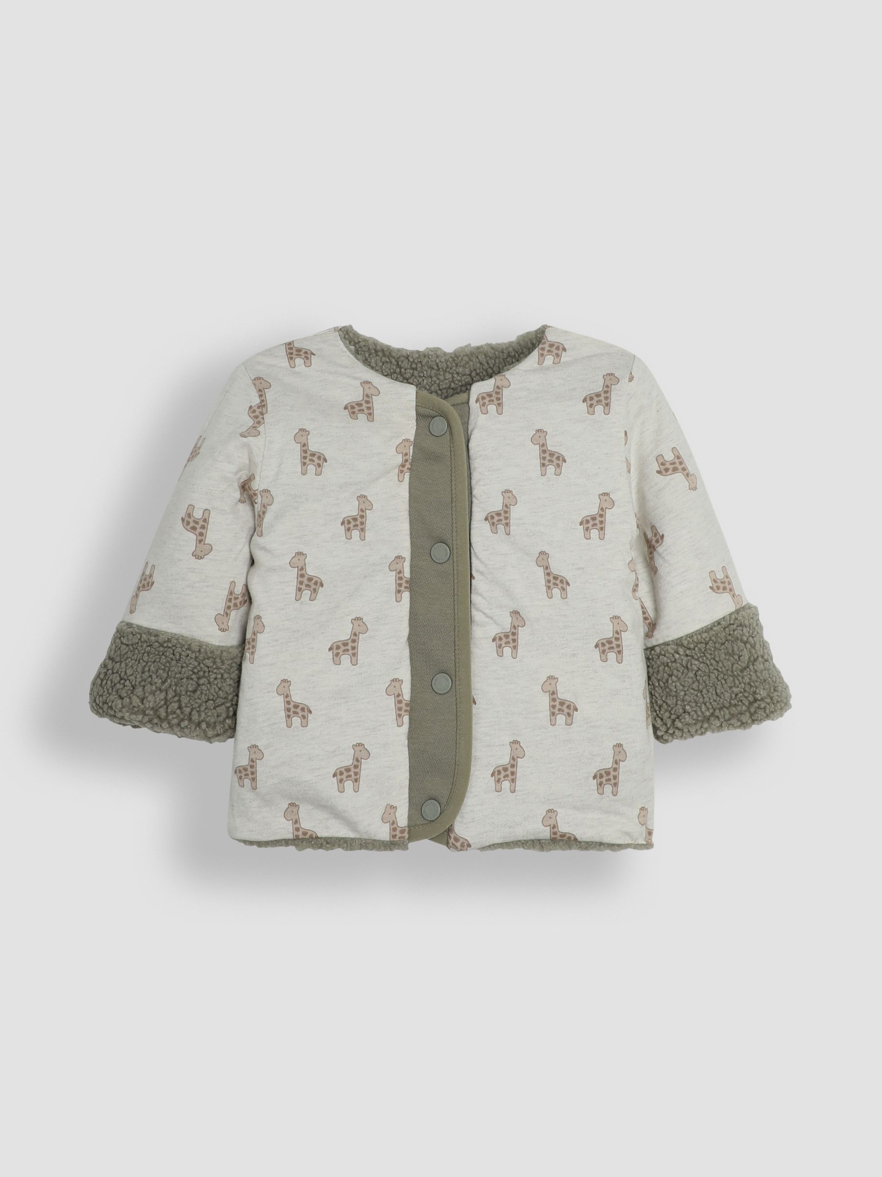 Khaki Reversible Teddy Fleece - Image 4 of 7