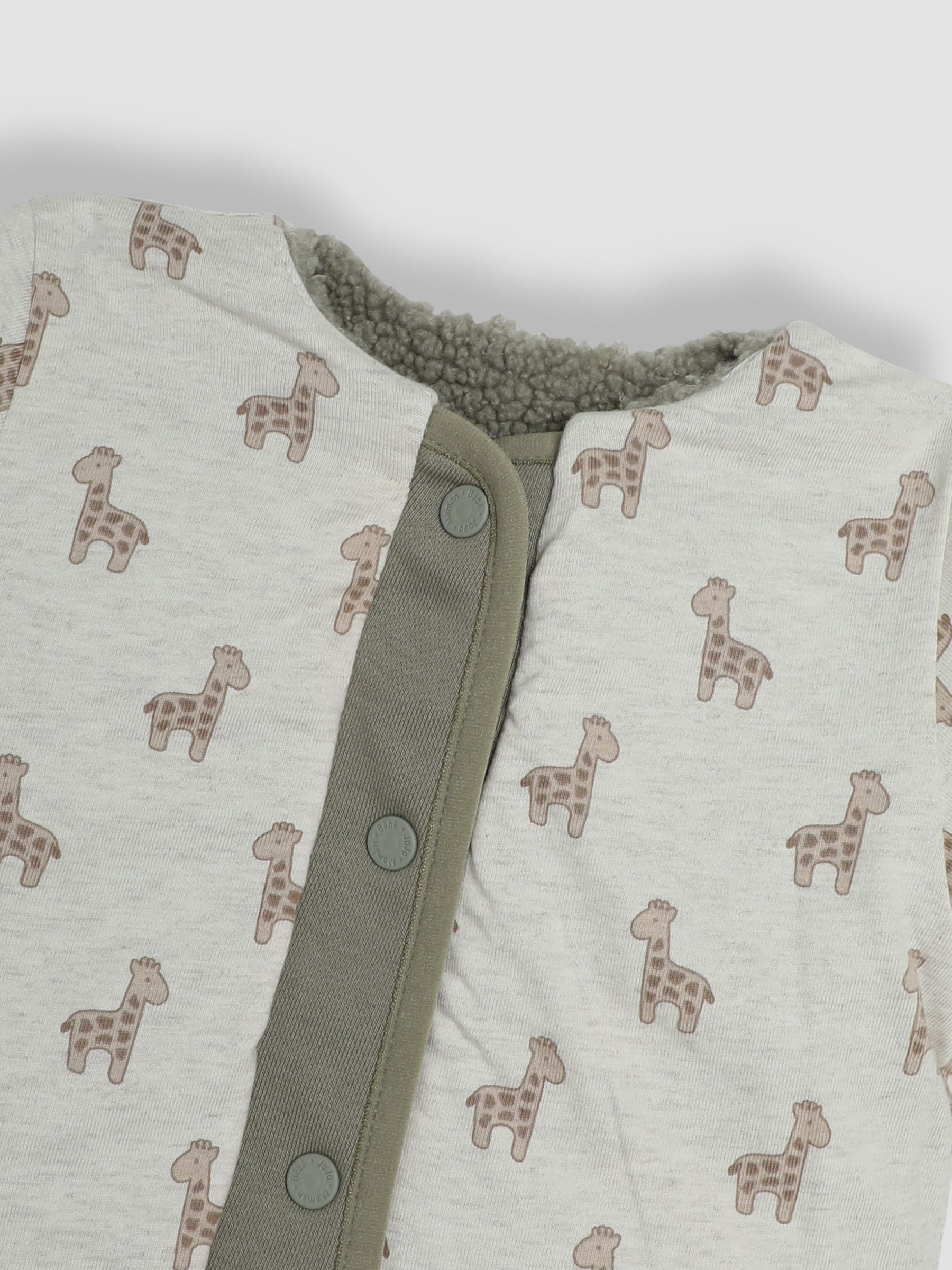 Khaki Reversible Teddy Fleece - Image 6 of 7