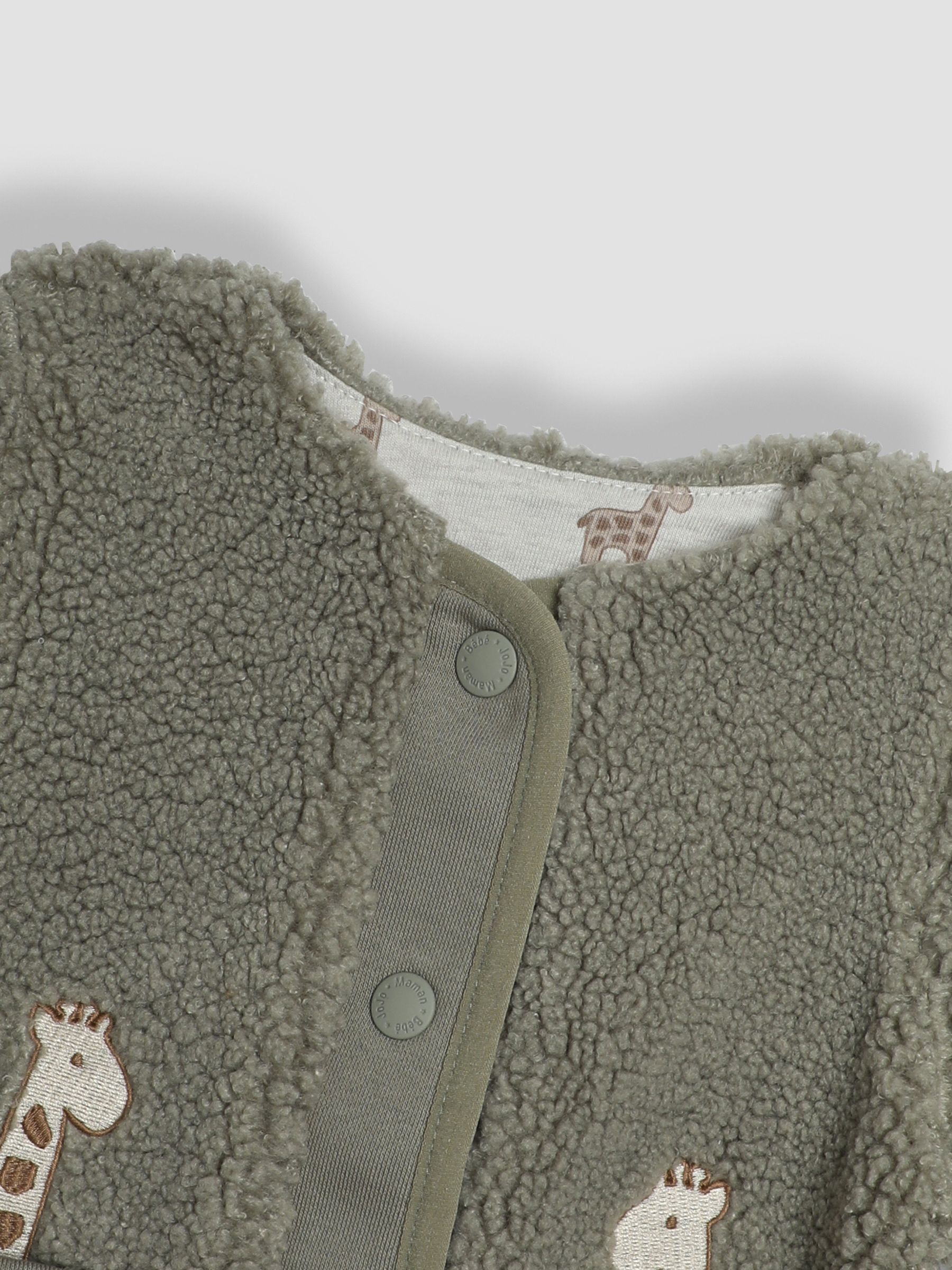Khaki Reversible Teddy Fleece - Image 7 of 7