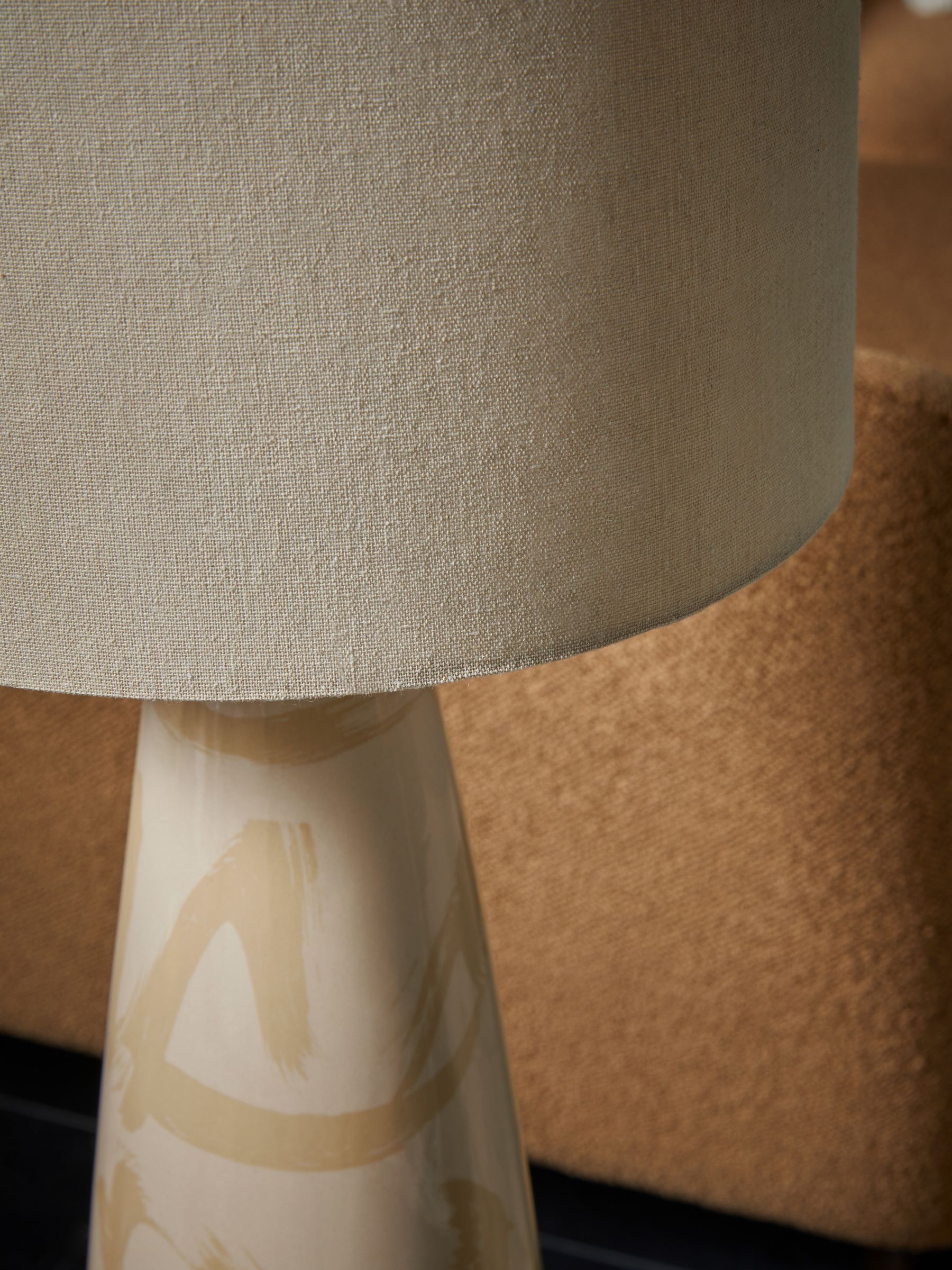 Vince Ceramic Floor Lamp in Cream - Image 3 of 6