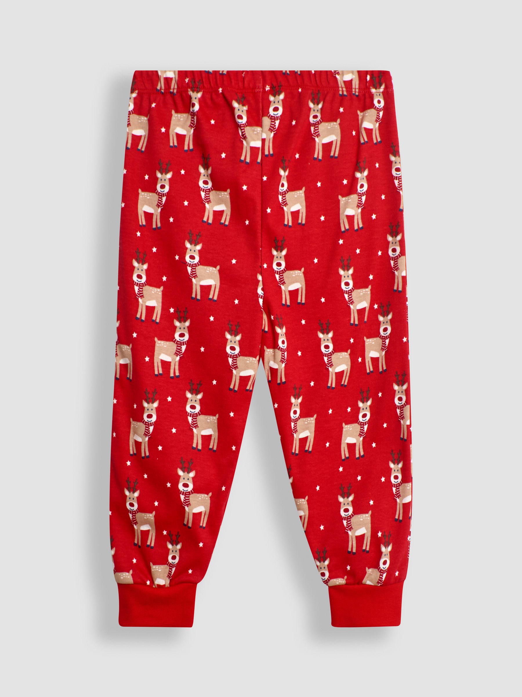 Red Christmas Jersey Pyjamas - Image 9 of 9