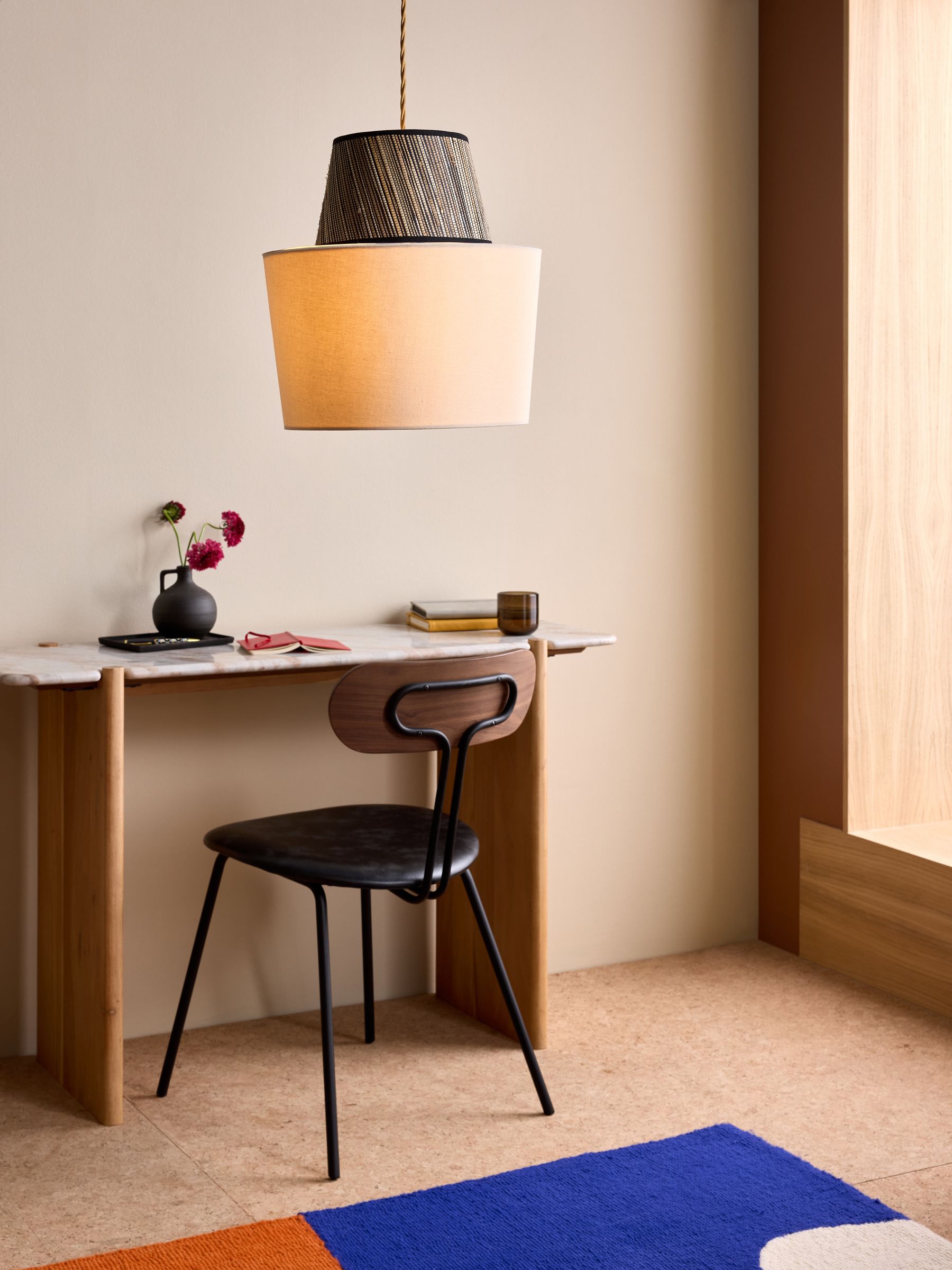 Small Andre Easyfit Shade in Cream - Image 2 of 5