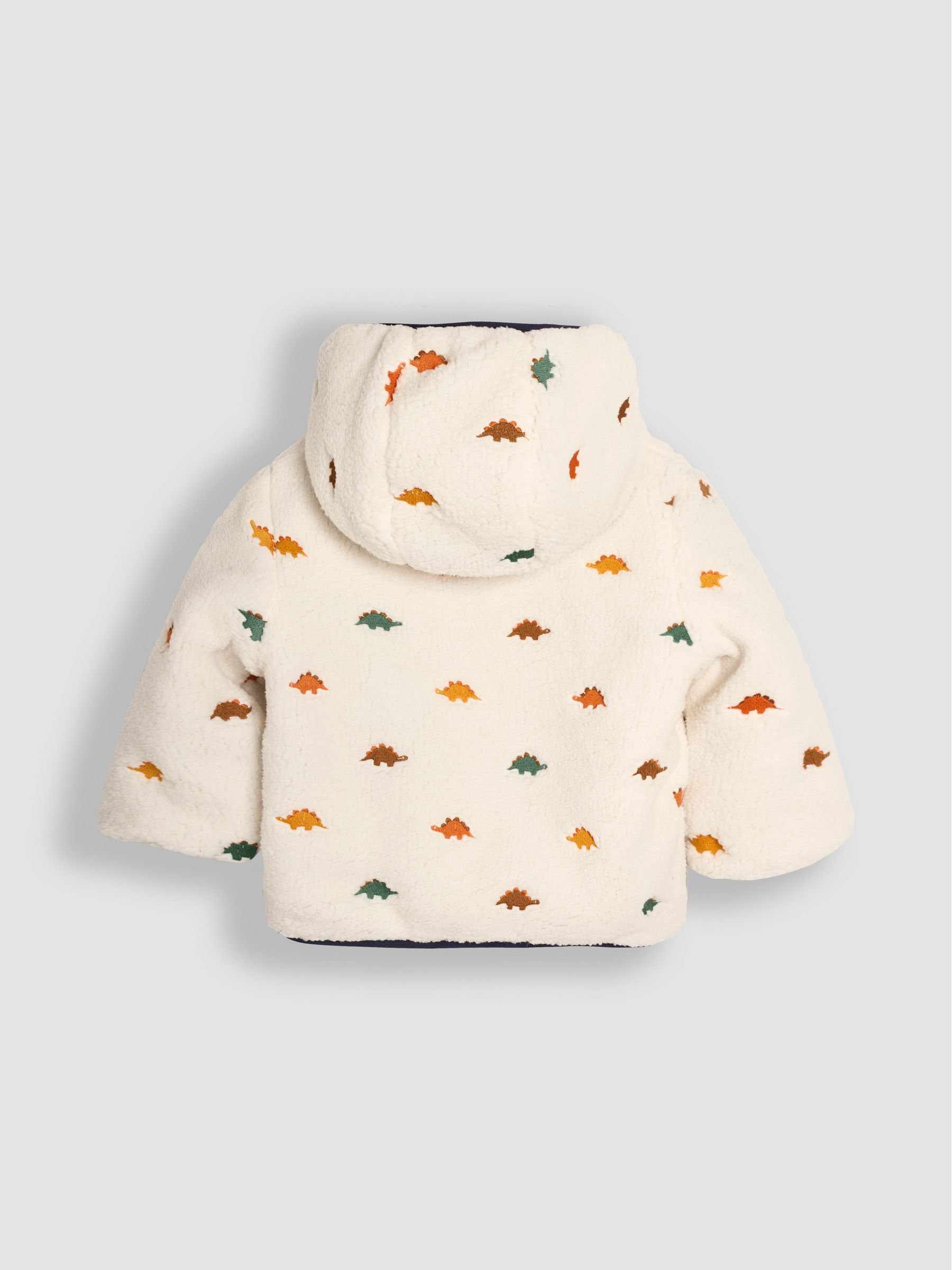 Brown Dinosaur Reversible Jacket - Image 5 of 7