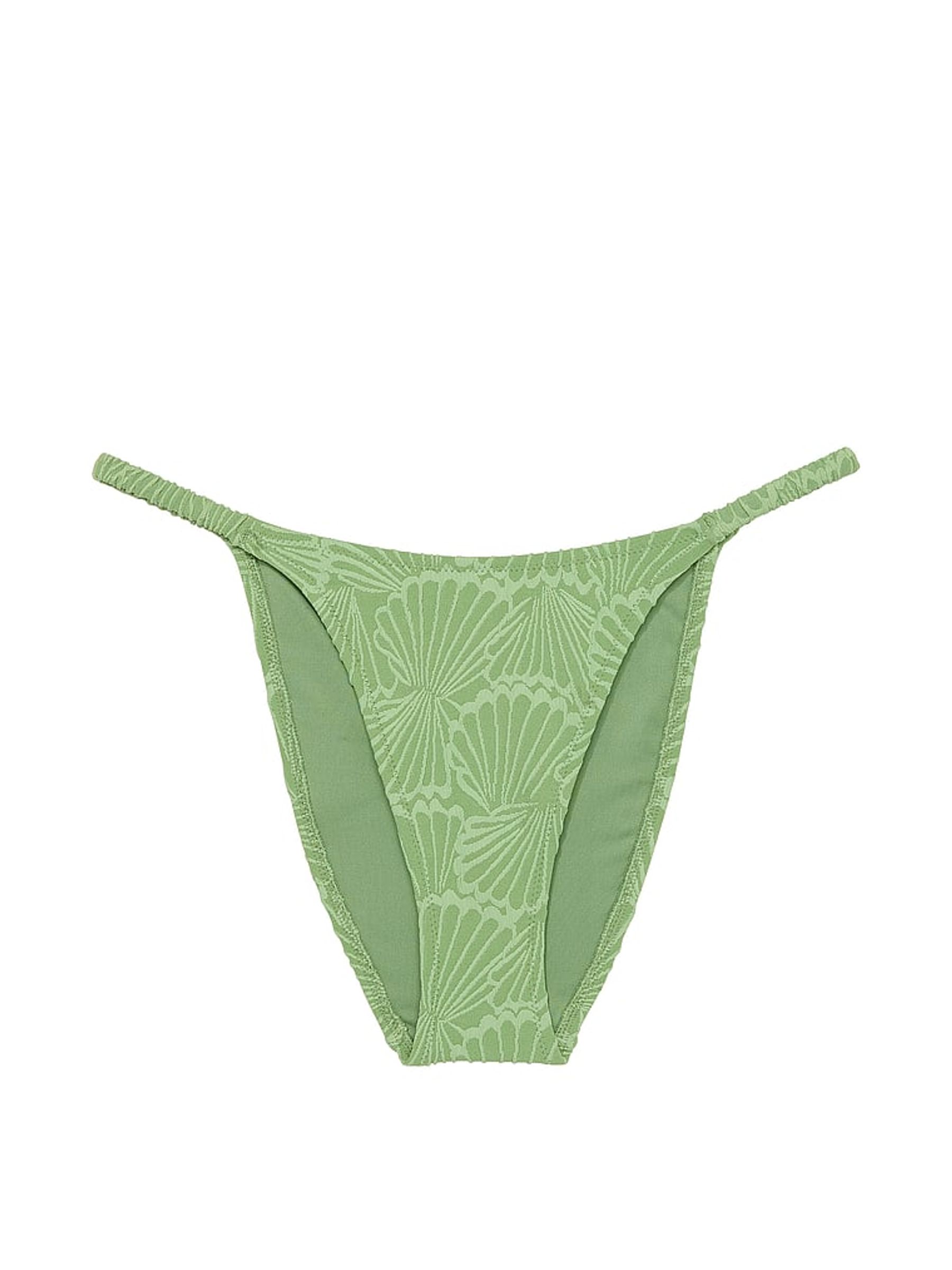 Wild Grass Green Cheeky Swim Bikini Bottom - Image 3 of 3
