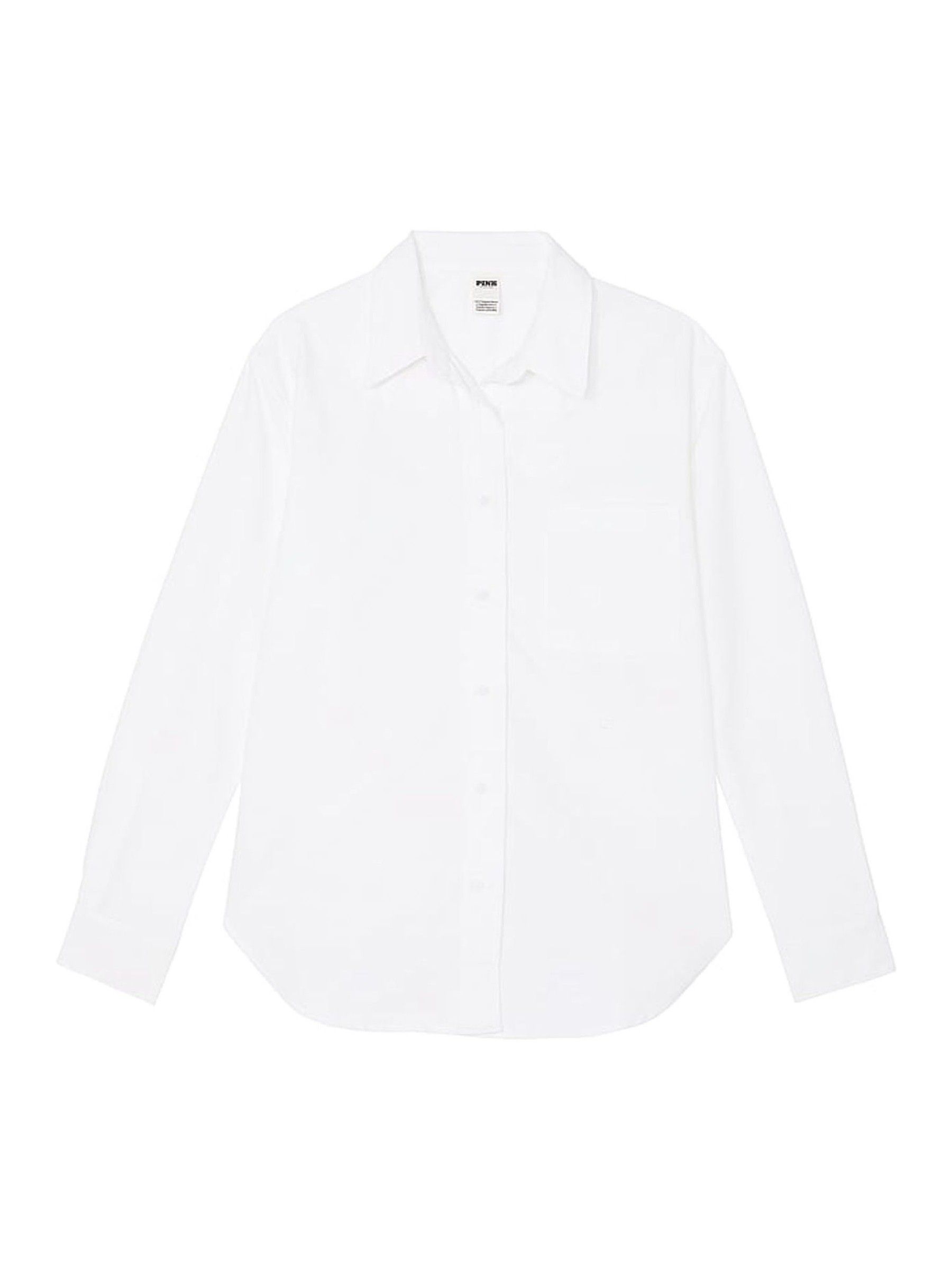 Optic White Button Up Oxford Shirt - Image 3 of 3